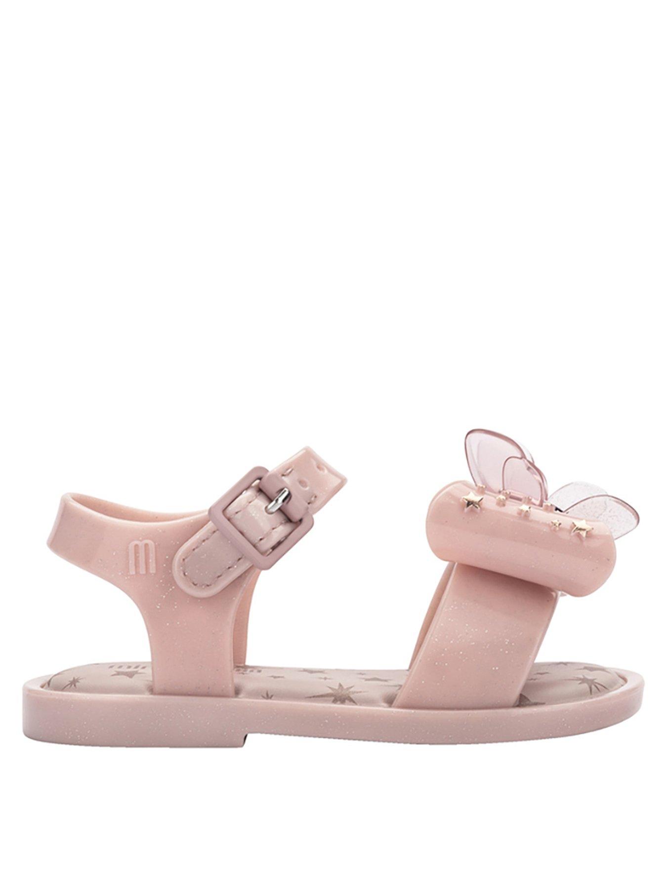  image of mini-melissa-junior-mar-jelly-star-sandals-pink