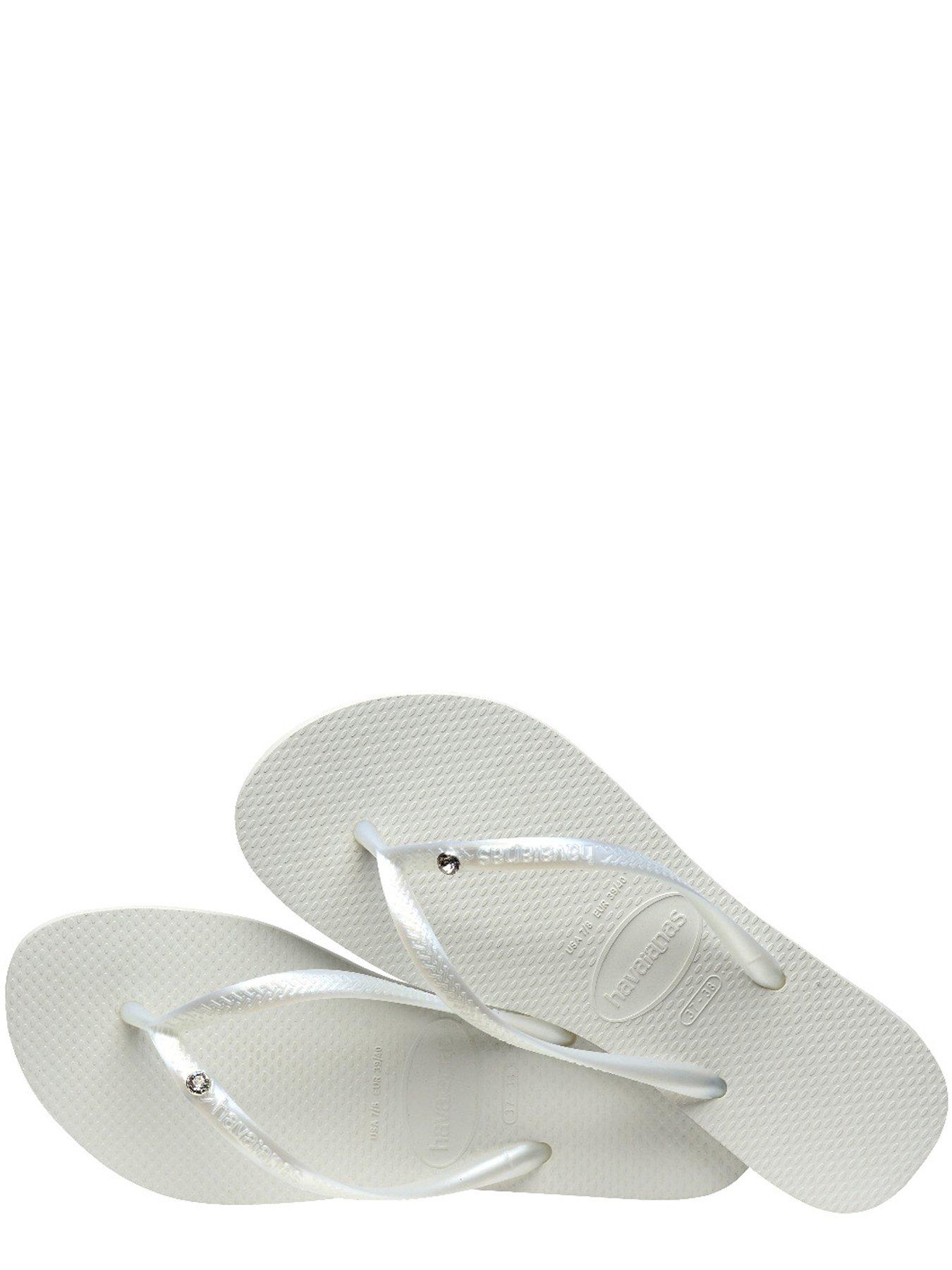  image of havaianas-slim-crystal-flip-flop-white