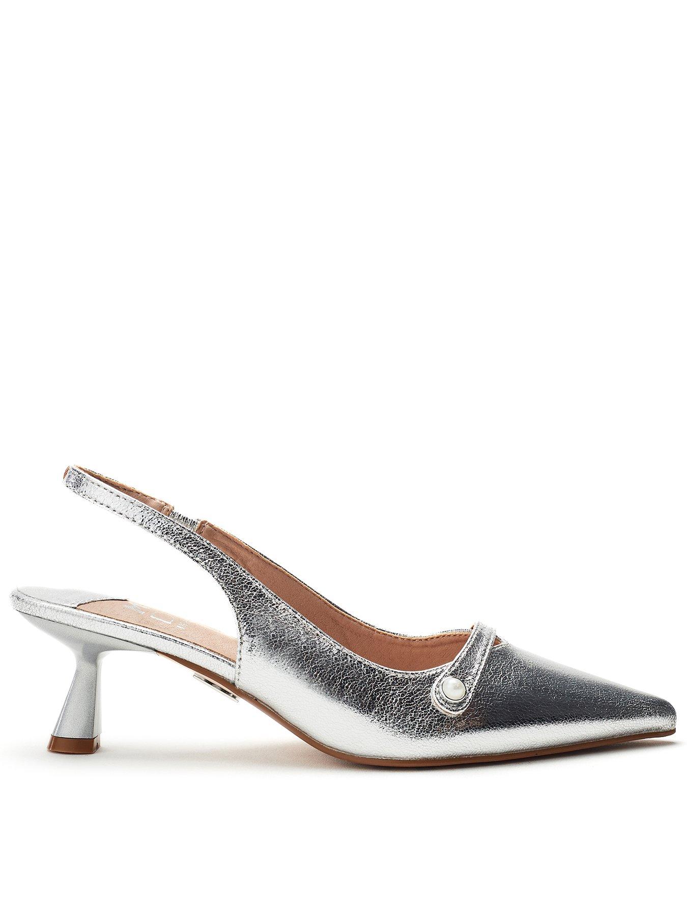 moda-in-pelle-godal-slingback-kitten-heel-shoes-silver