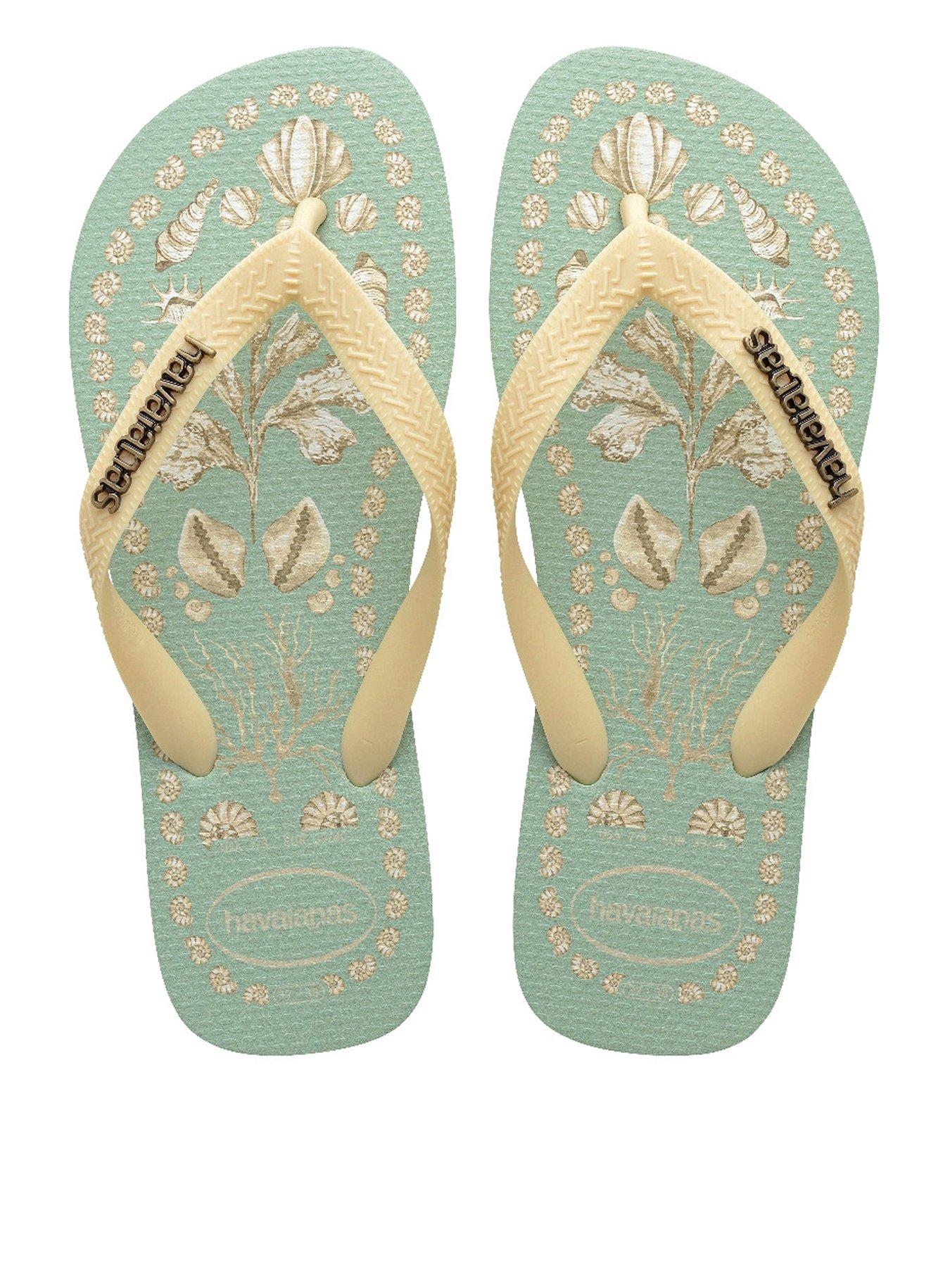 Havaianas Top Tropicalia Vibes Flip Flop Coast Green Littlewoods