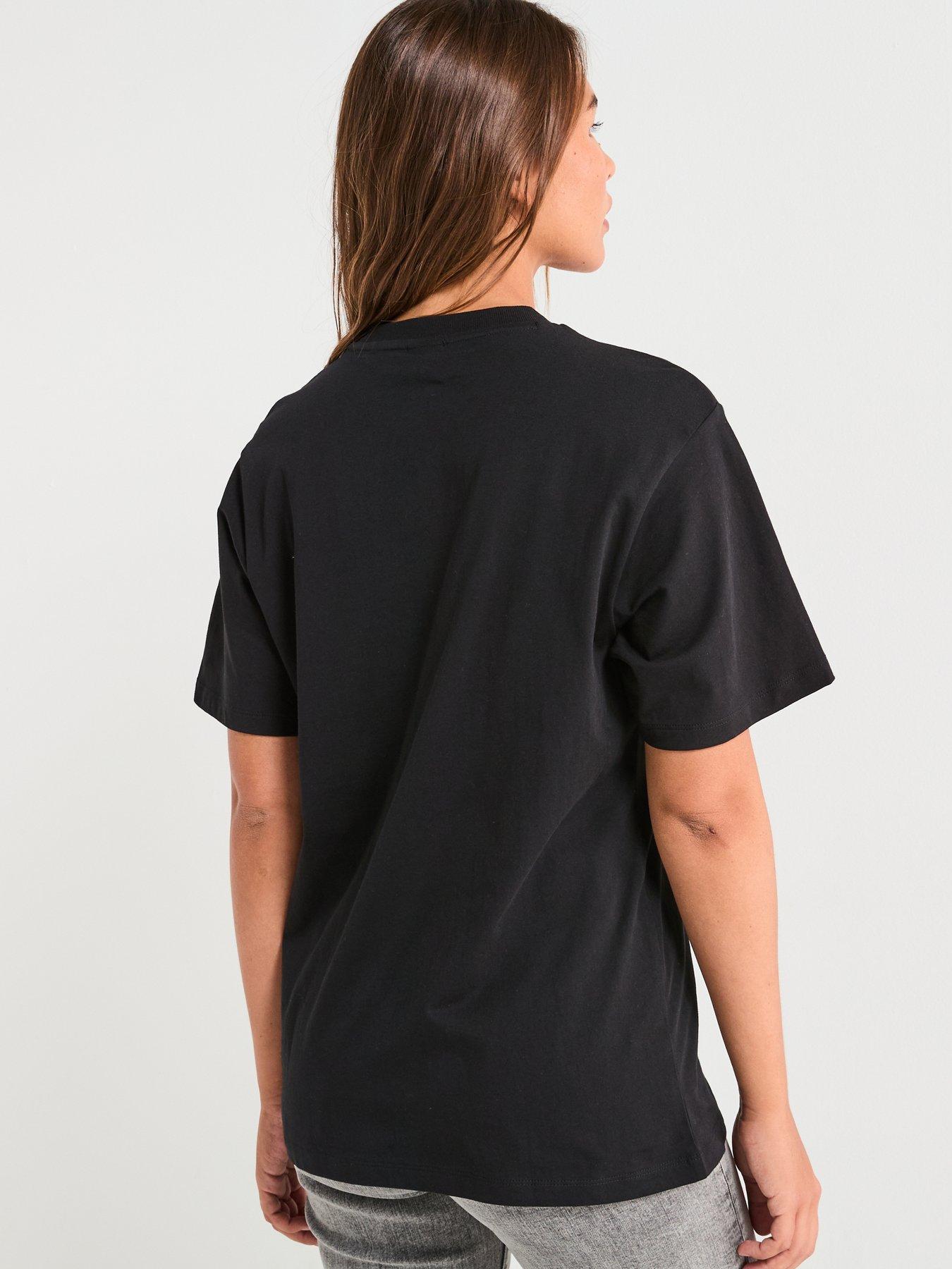 Image 2 of 6 of HUGO Vintage T-Shirt - Black