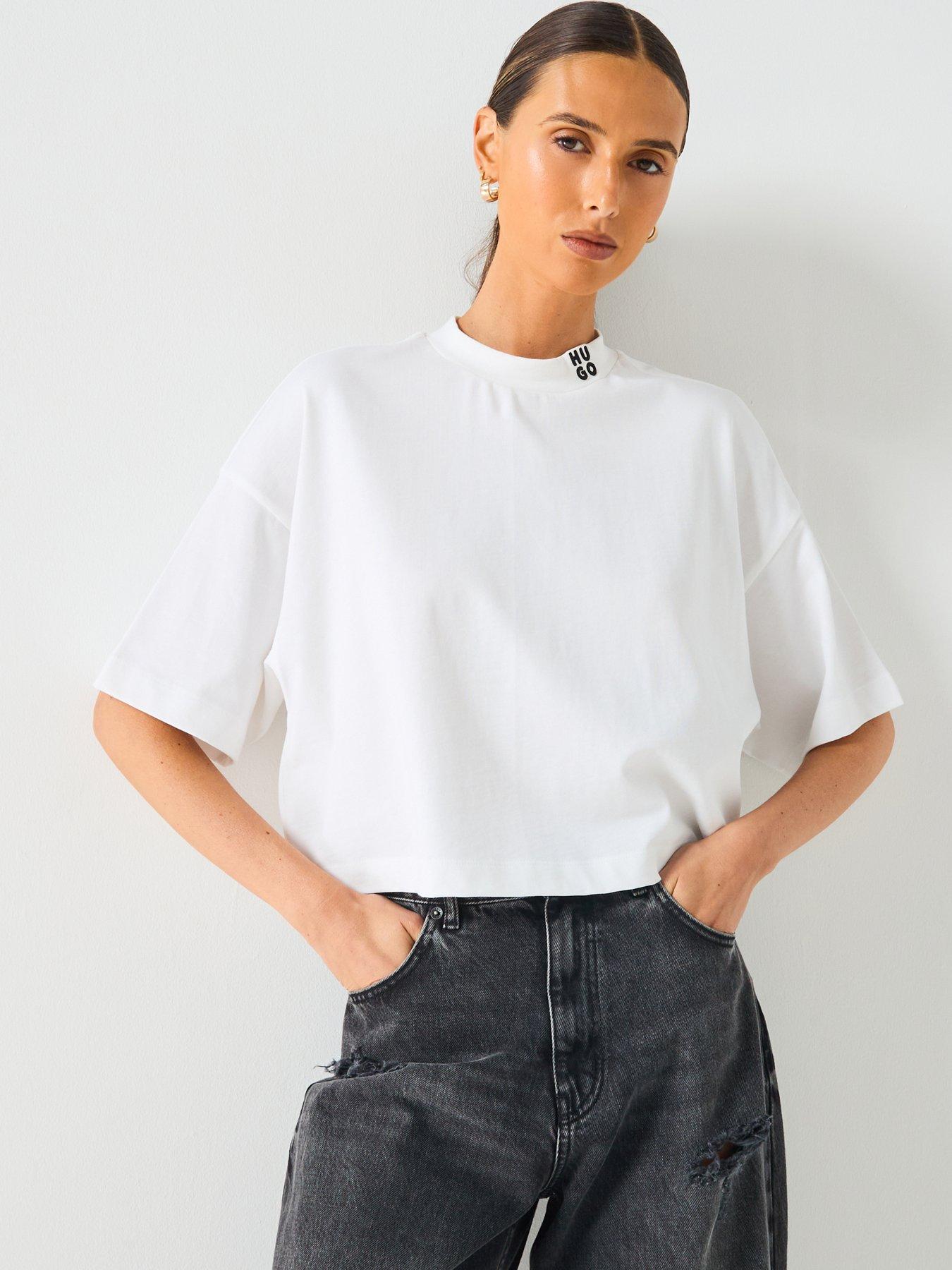 hugo-damelody-logo-t-shirt-white