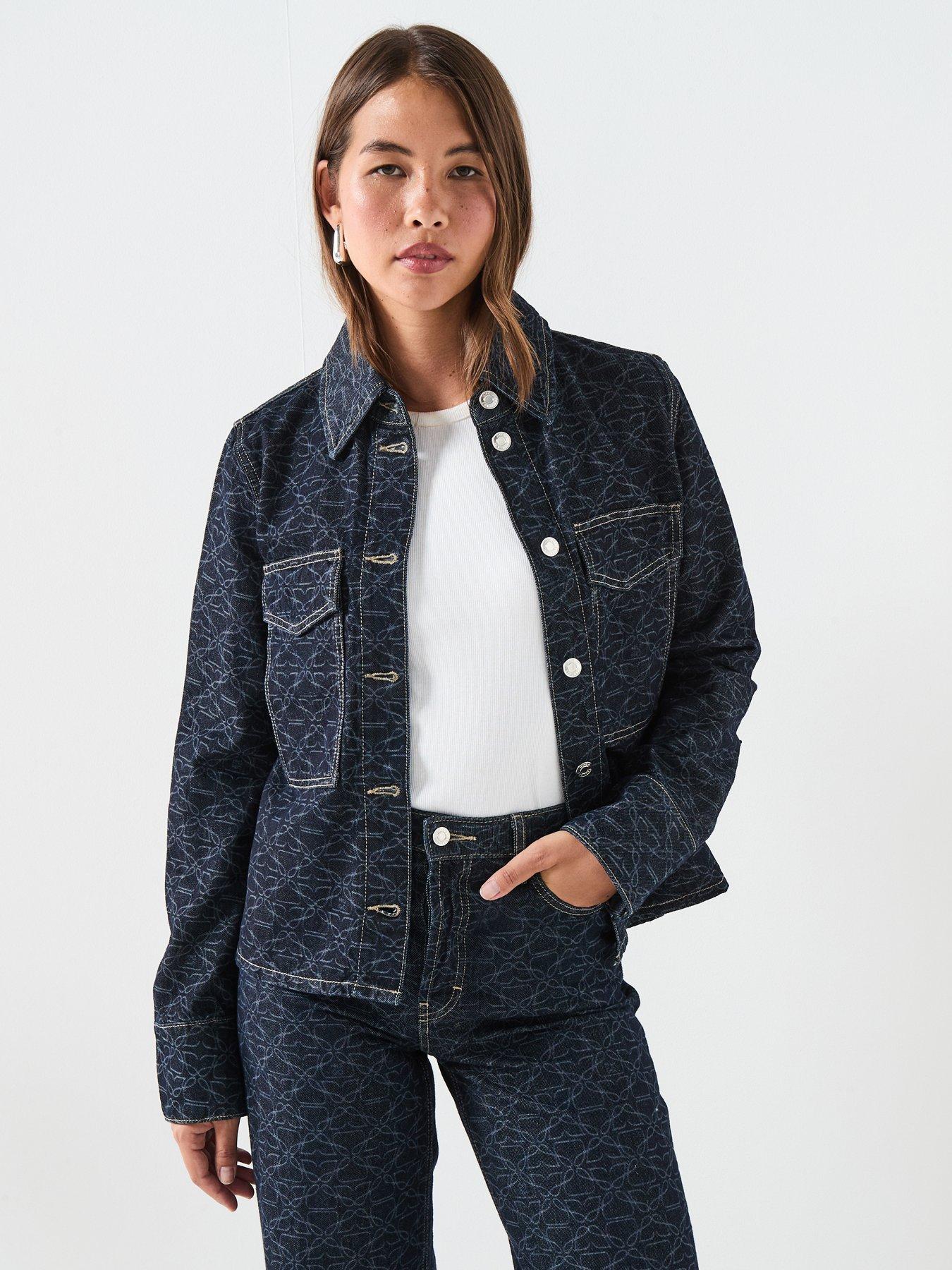 HUGO Gadison Denim Jacket - Navy