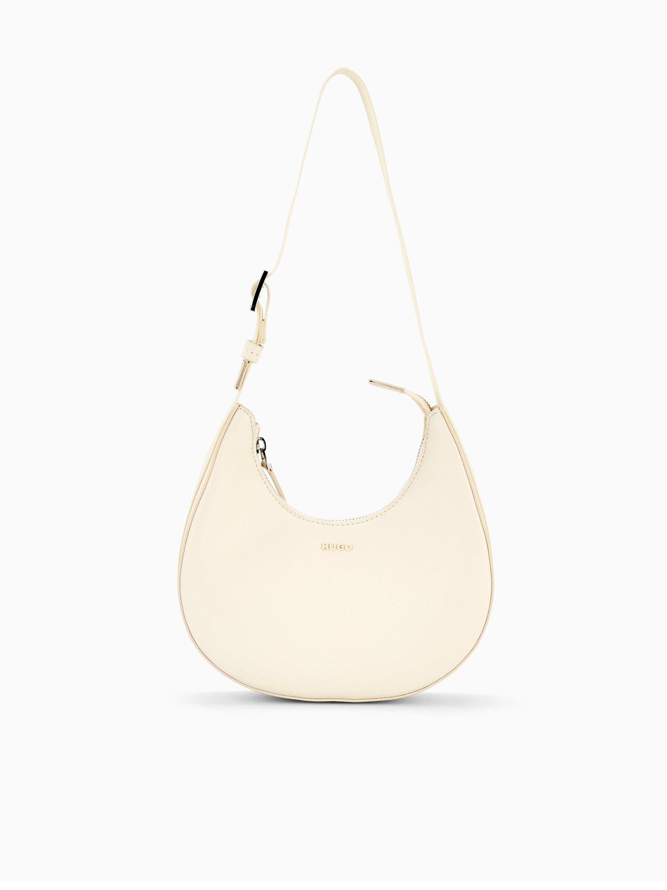undefined Small Hobo Bag - White