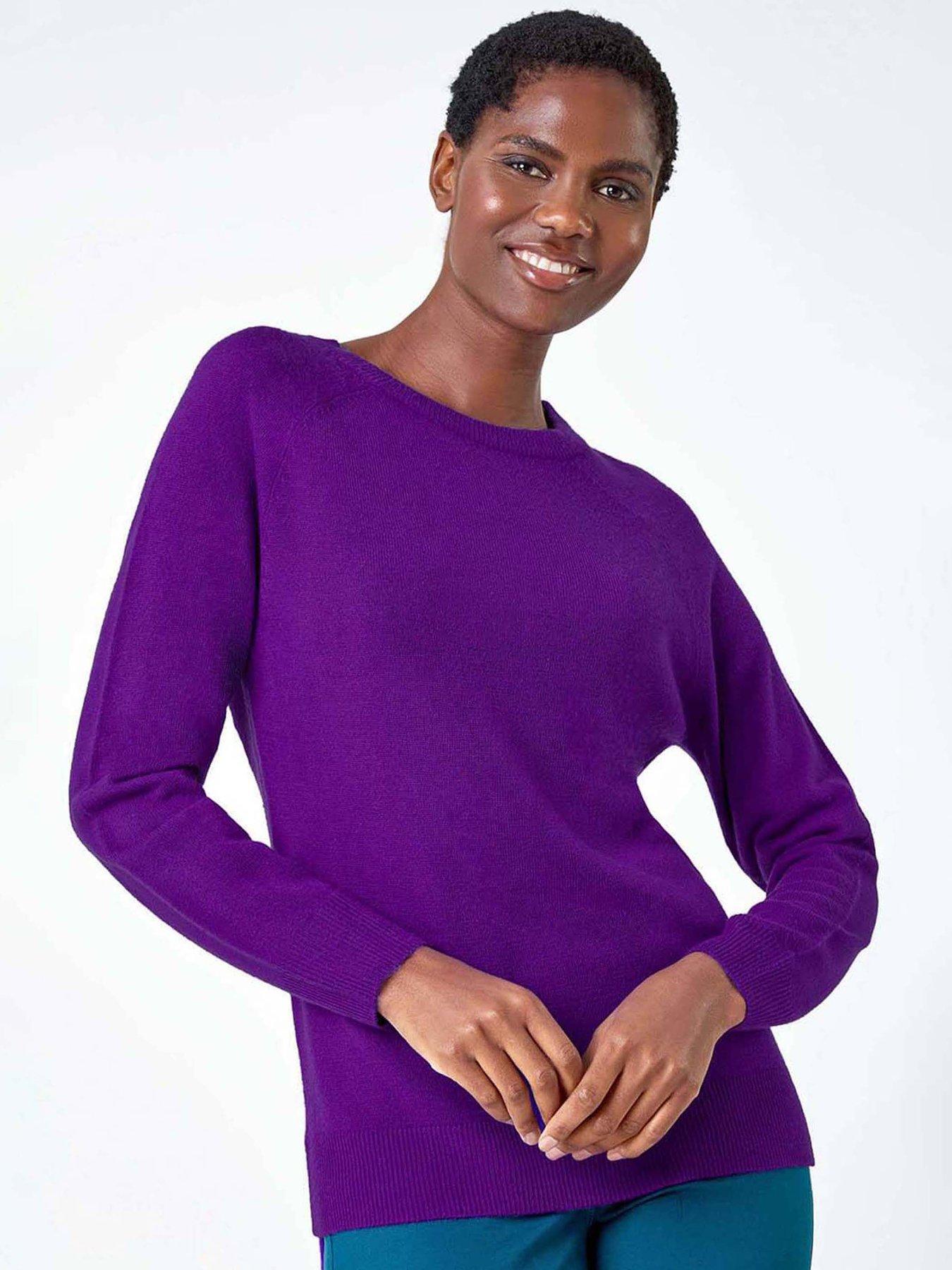 roman-plain-soft-crew-neck-jumper-purple