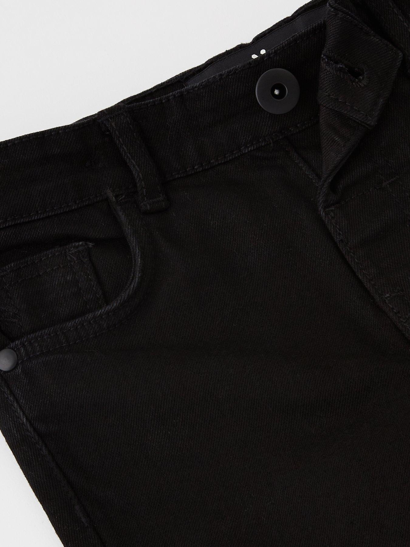  image of mini-v-by-very-boys-skinny-jeans-black