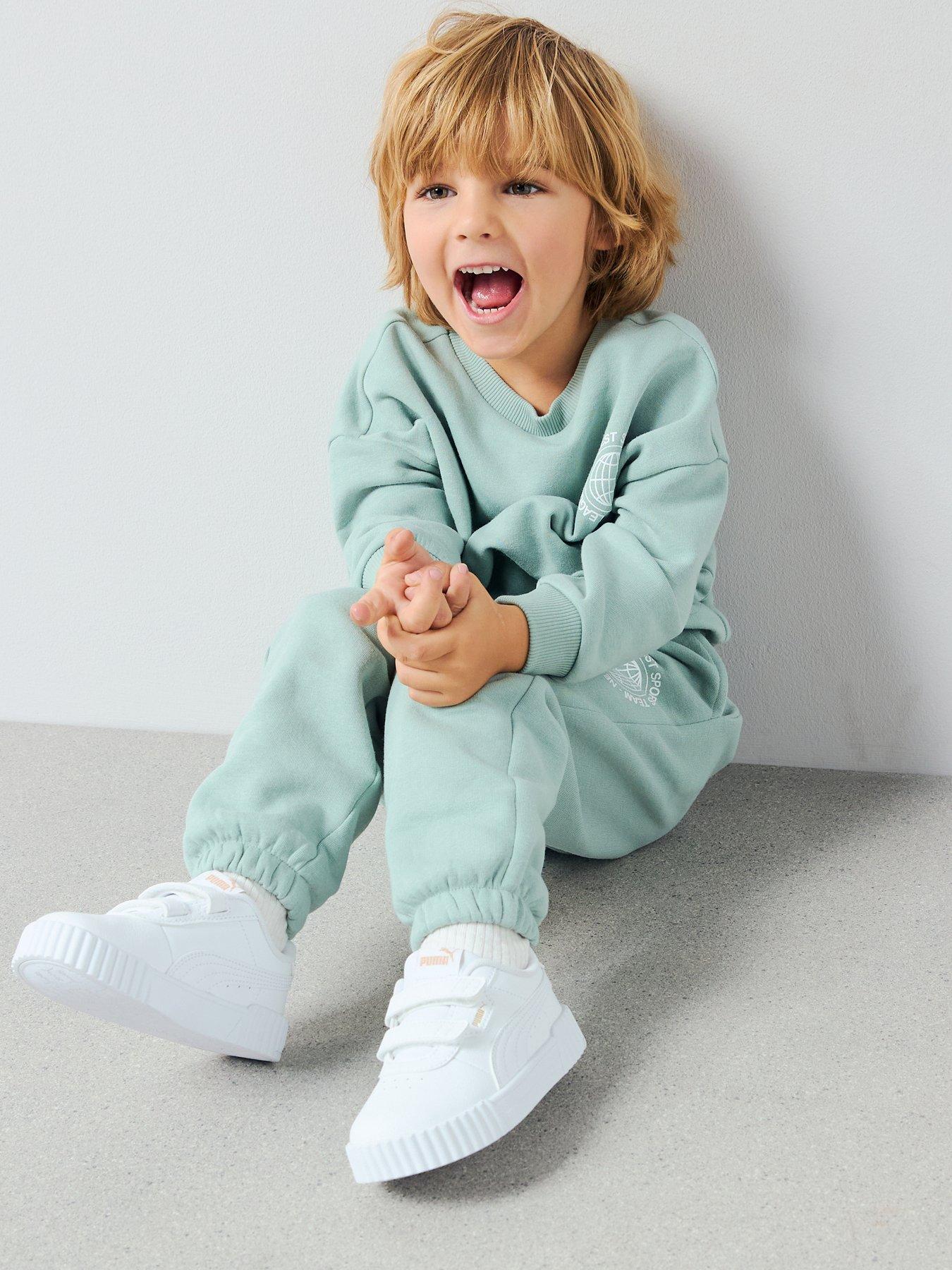 Image 5 of 6 of The Very Collection Boys Circle Placement Sweatshirt - Green