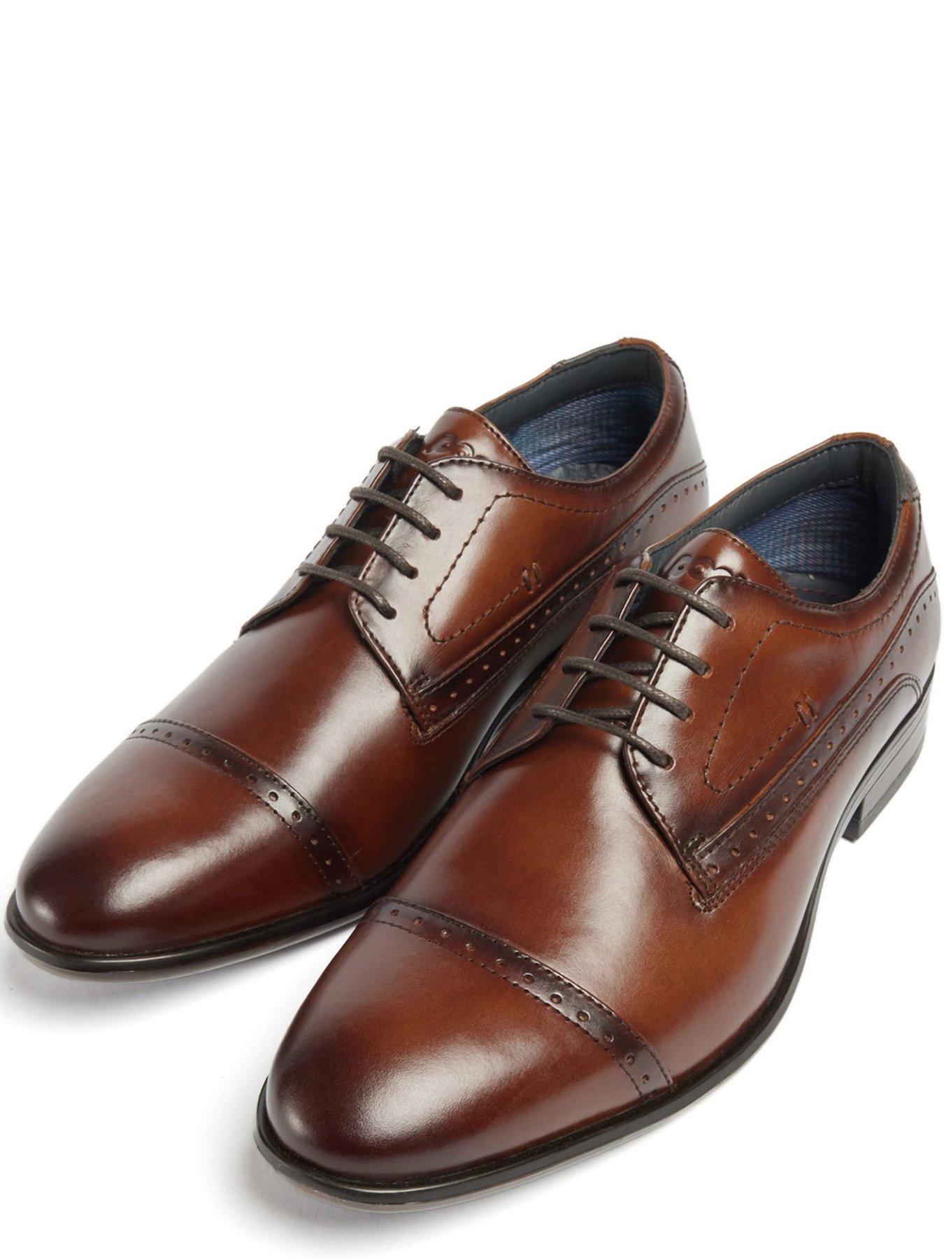  image of pod-ralph-leather-brogue-shoe