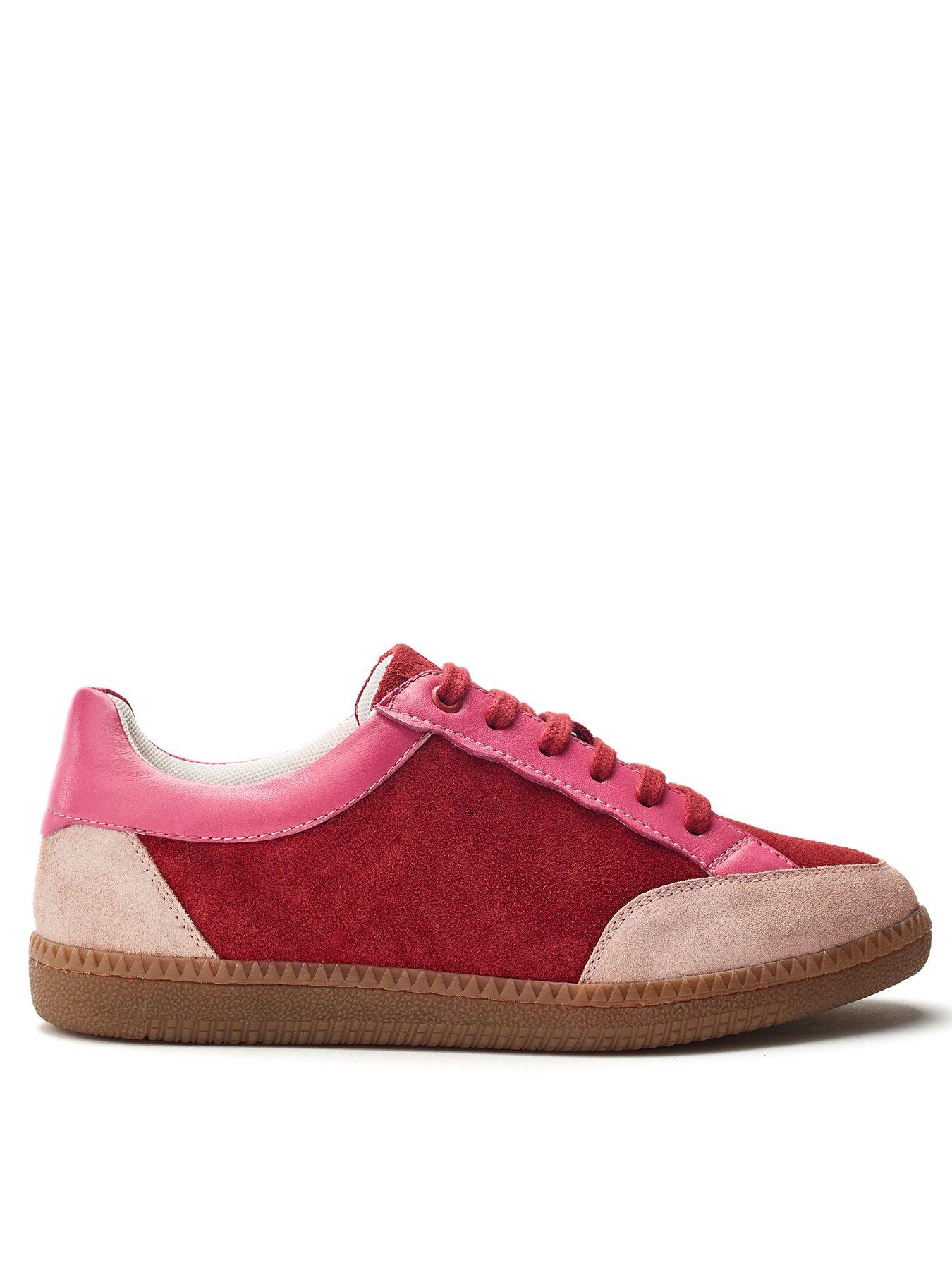 Image 1 of 4 of Moda In Pelle Alnmouth Trainers - Pink/red
