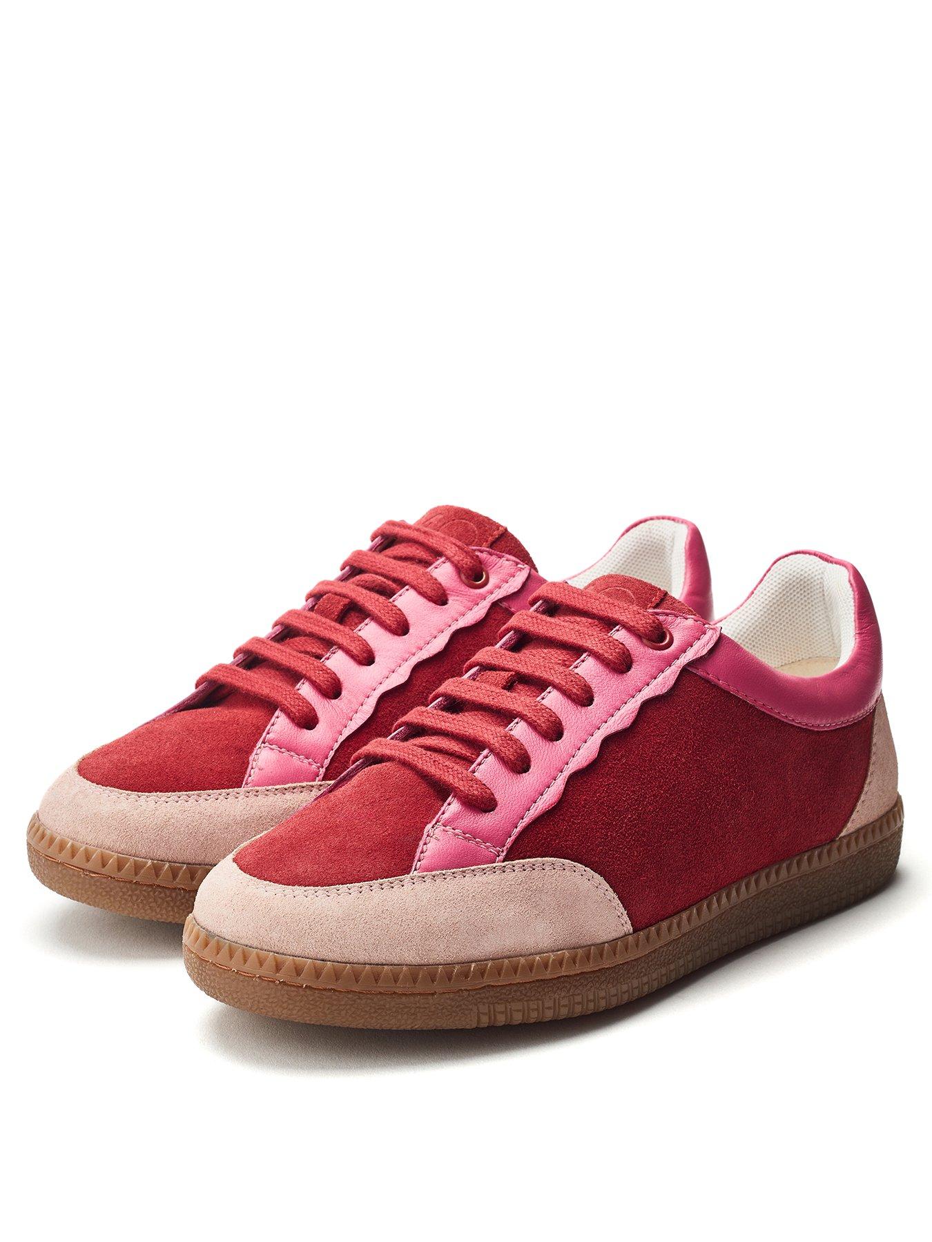 Image 2 of 4 of Moda In Pelle Alnmouth Trainers - Pink/red