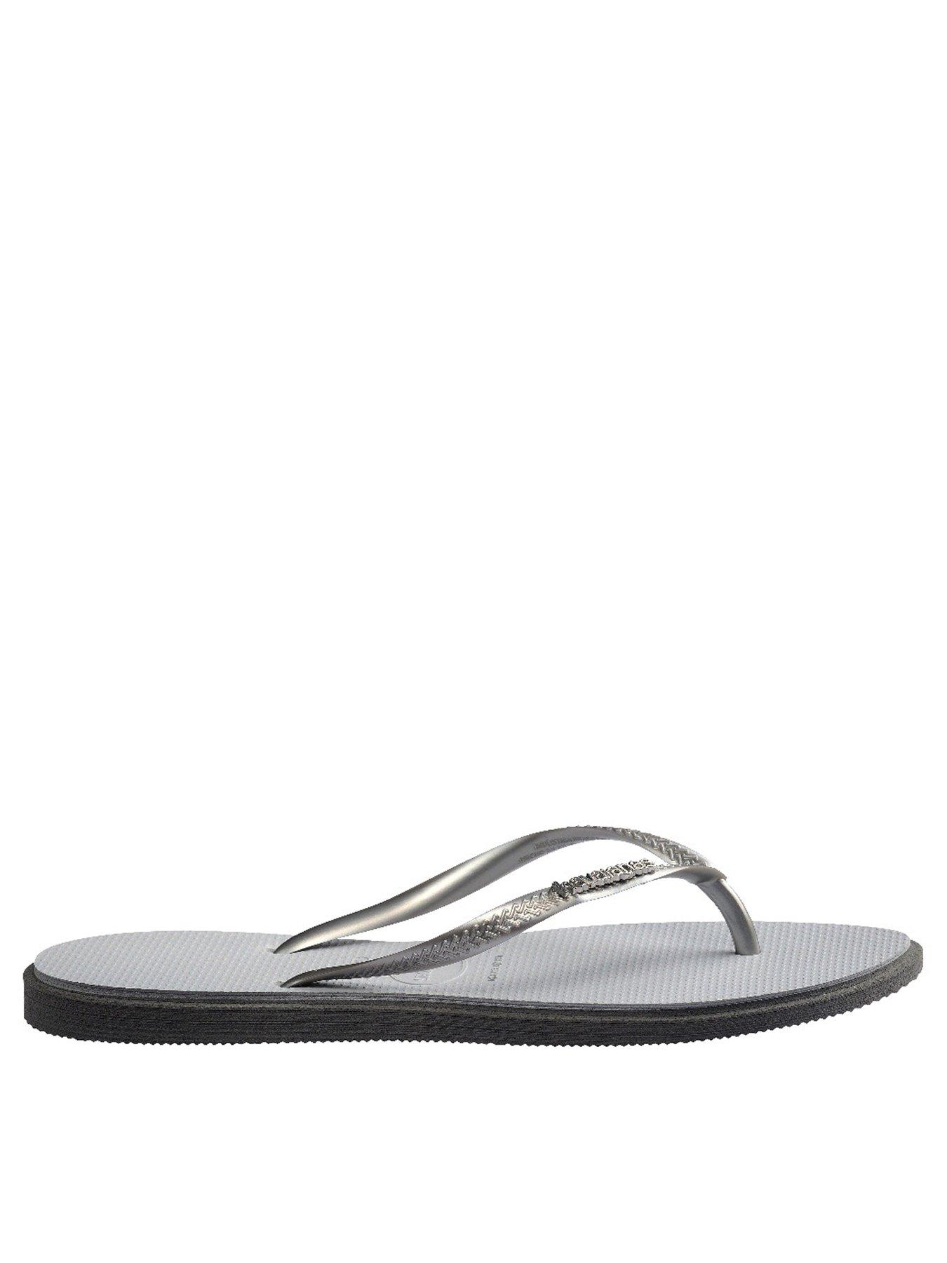  image of havaianas-slim-point-flip-flops-grey