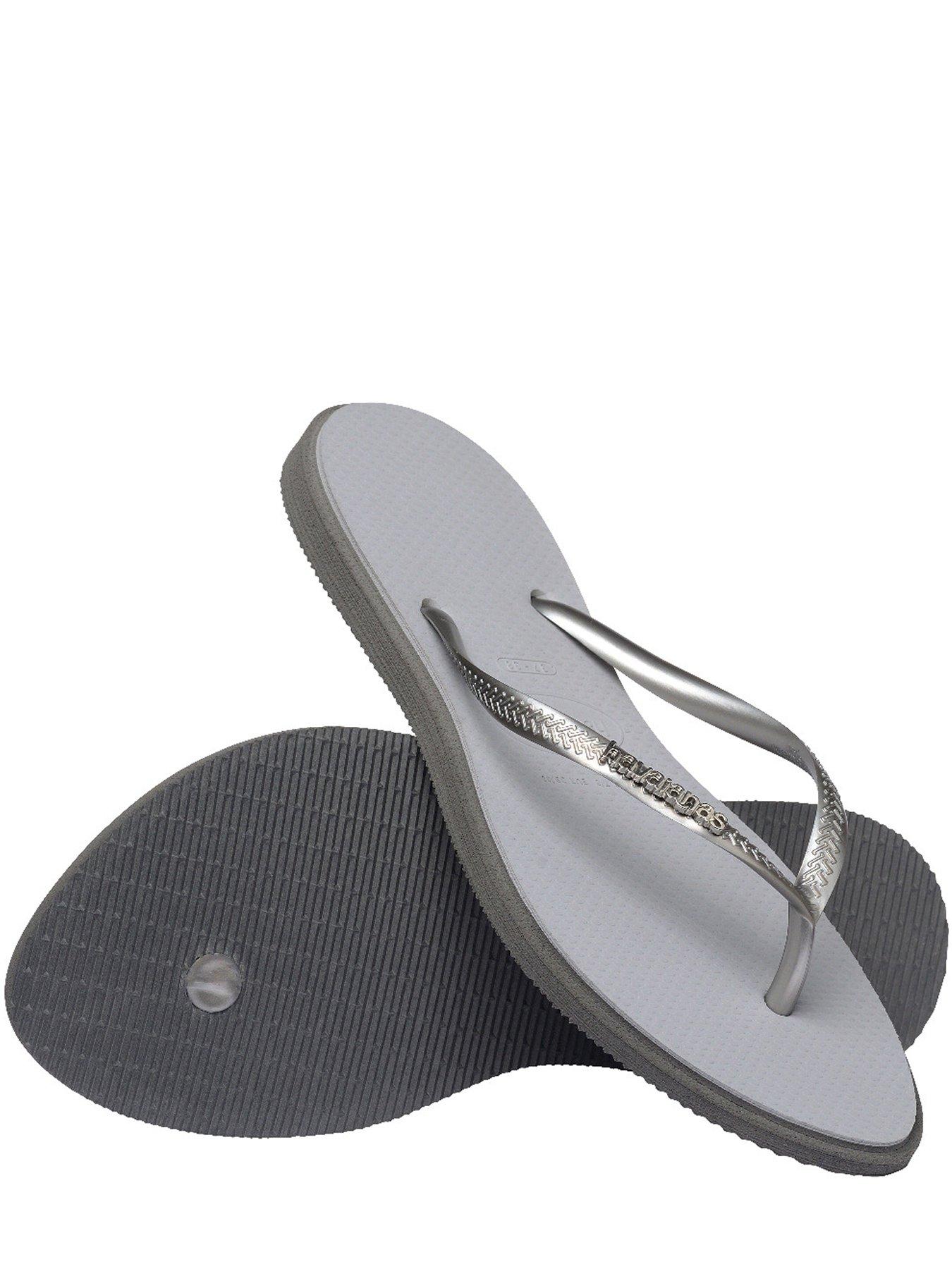  image of havaianas-slim-point-flip-flops-grey