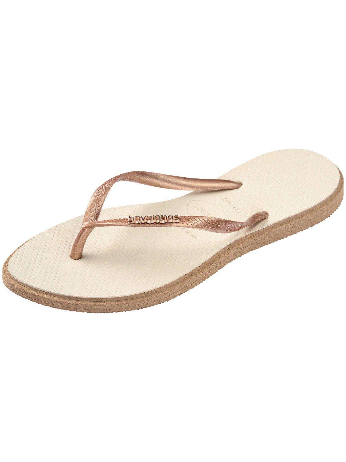  image of havaianas-slim-point-flip-flop-rose-gold
