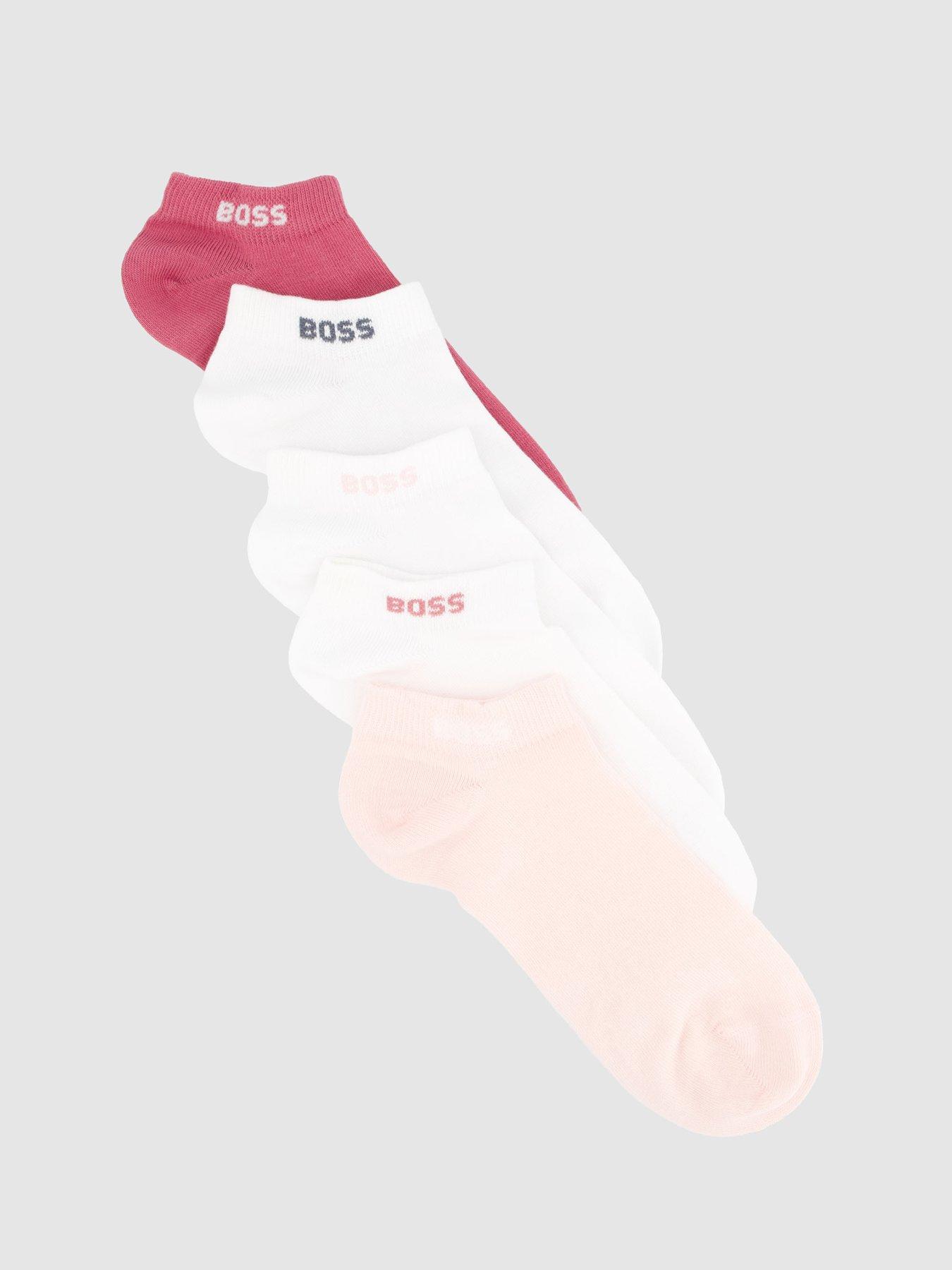 undefined 5 Pack Logo Socks - Multi