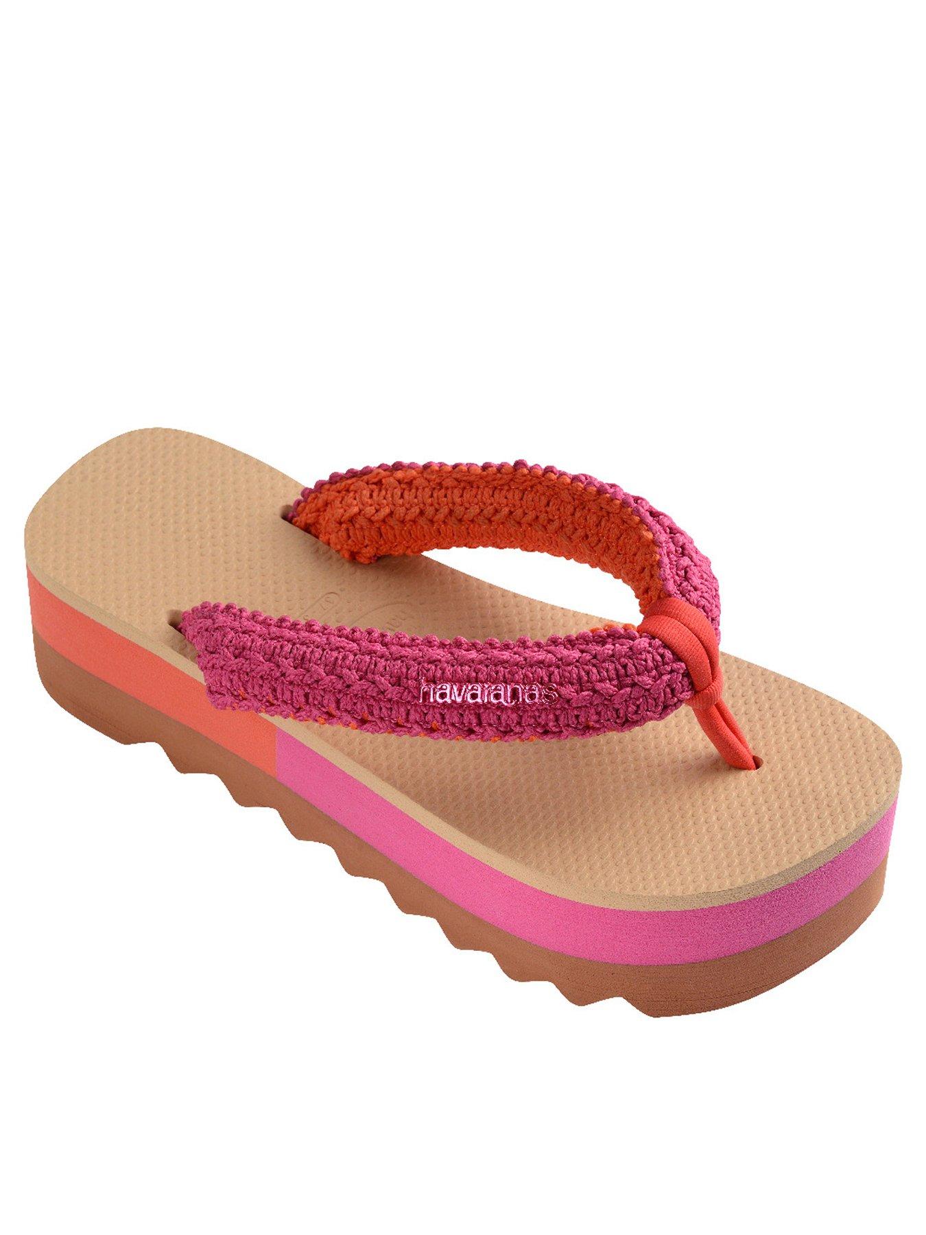  image of havaianas-top-high-chunky-boho-flip-flop--pink