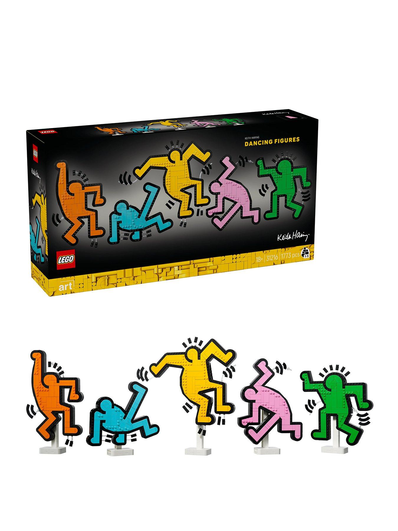 LEGO ART Keith Haring – Dancing Figures Living Room Decor 31216