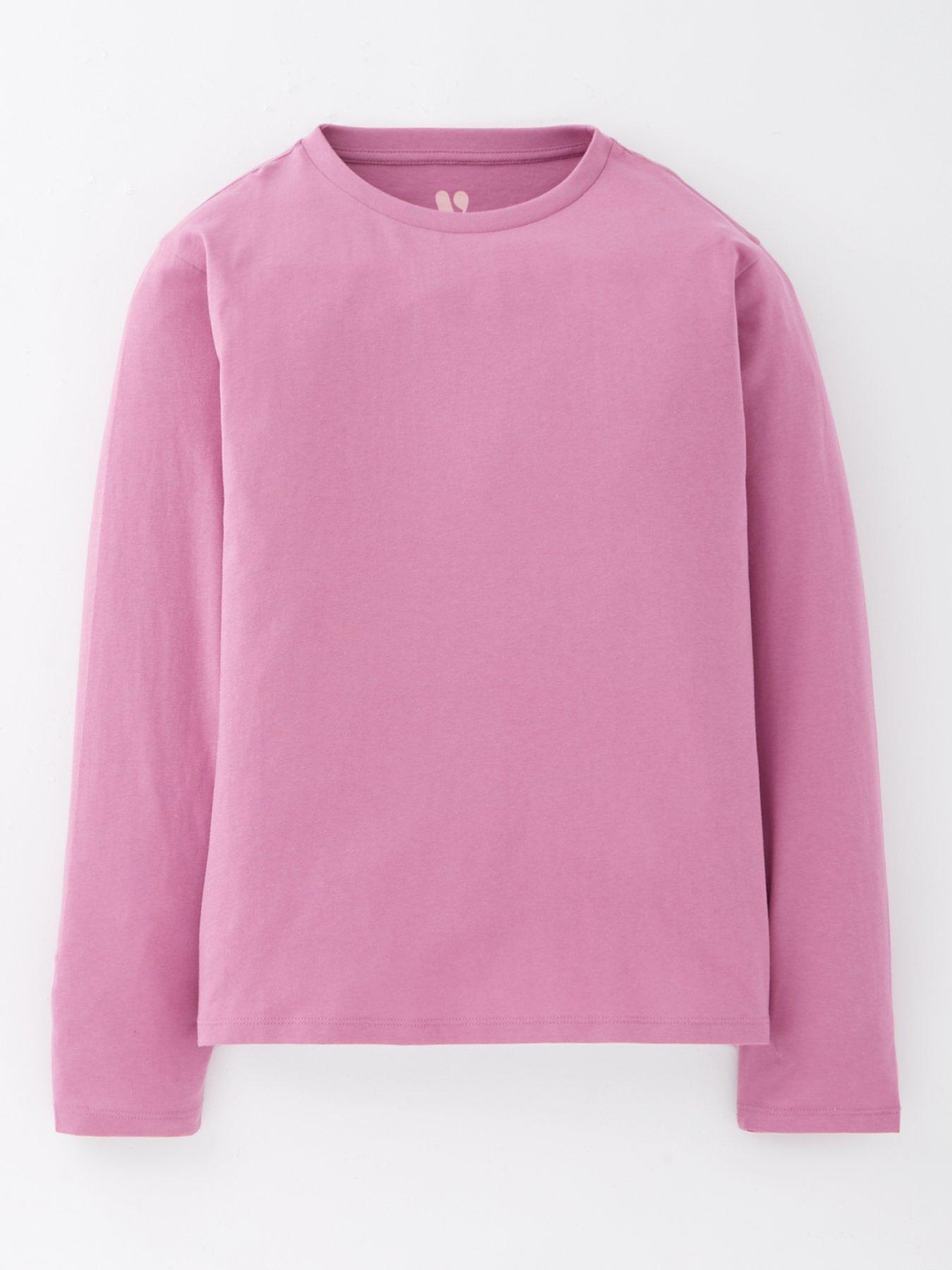 Image 2 of 5 of V by Very Girls 5 Pack Long Sleeve Tops - Multi