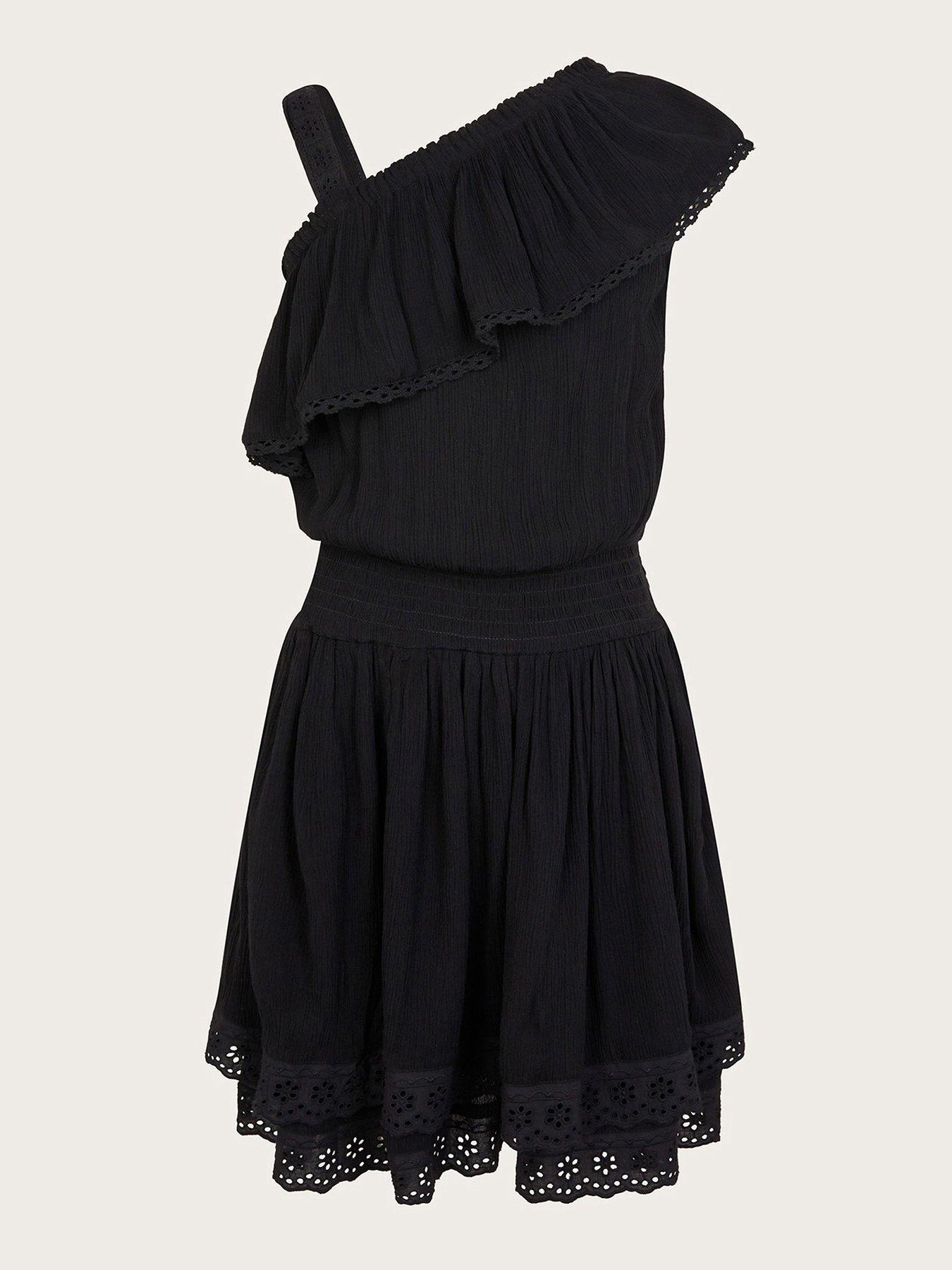 monsoon-girls-asymmetrical-broderie-frill-dress-black