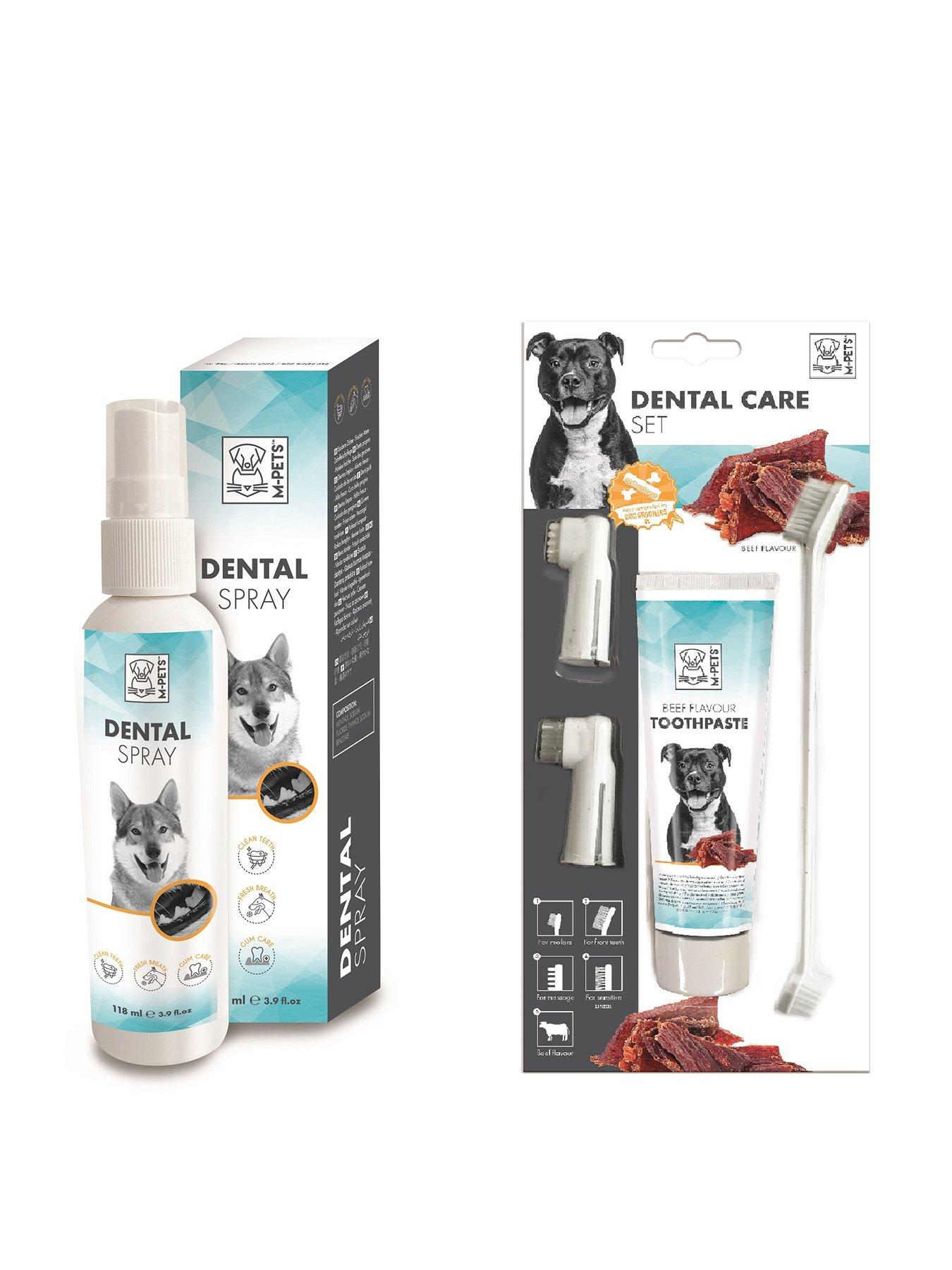 undefined Dental Care Set - Beef Flavor Toothpaste Kit /Dental Spray 118 Ml