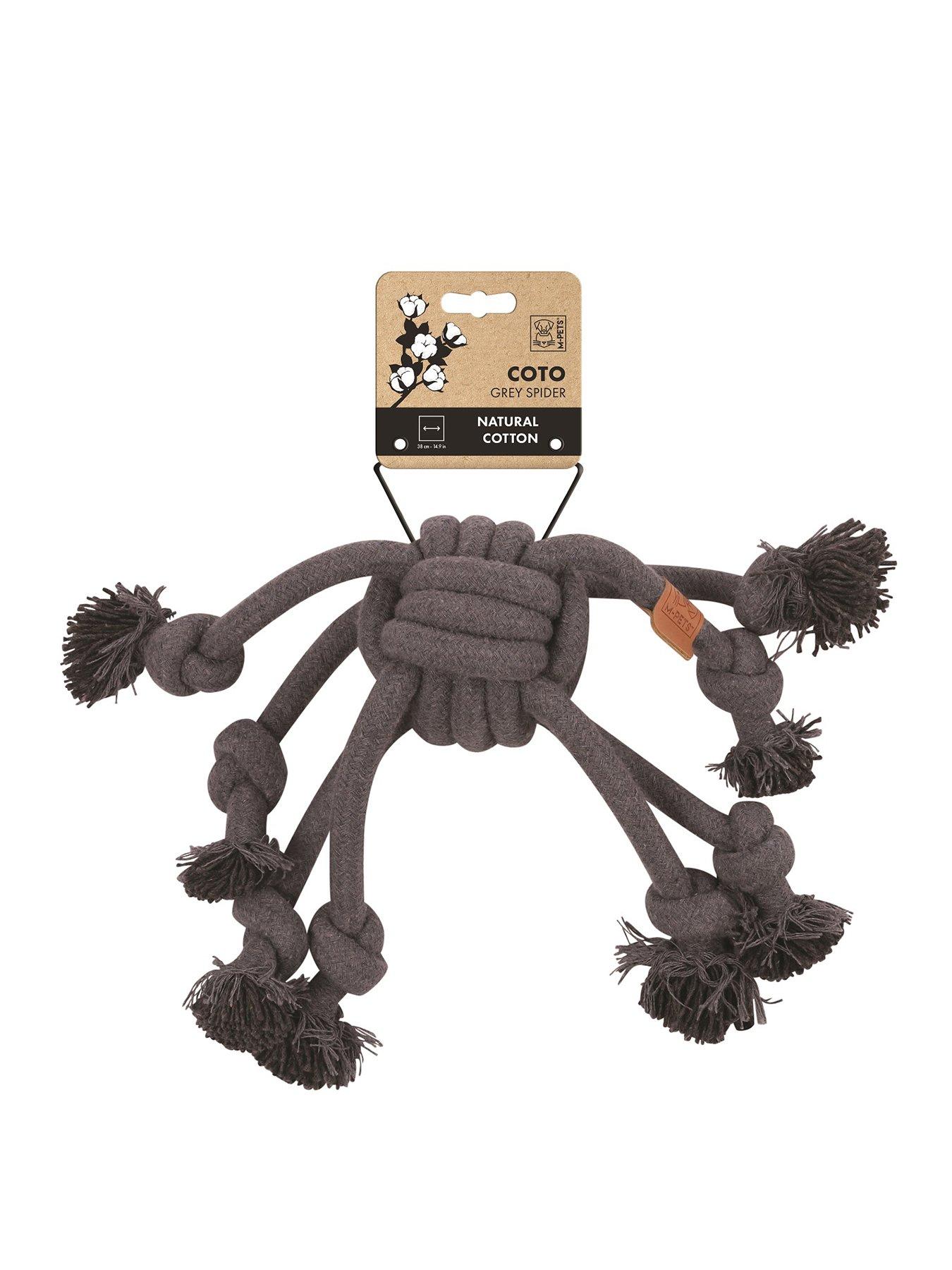 Image 2 of 3 of M-Pets Coto Grey Spider 38cm/ Coto Grey Tug Ball 36cm