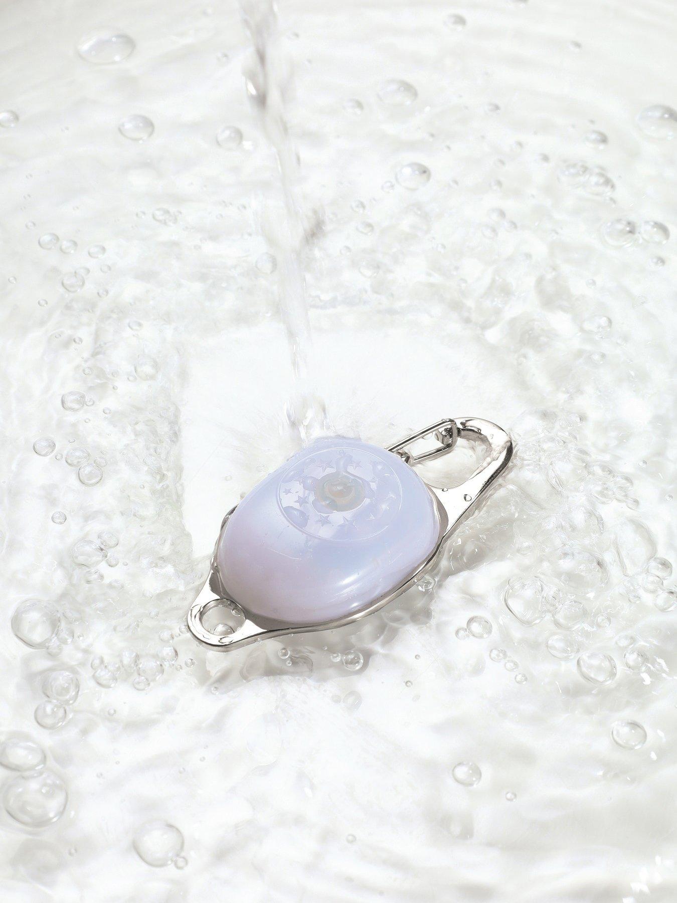  image of m-pets-rechargeable-led-jewel-for-dog-white-2-pack