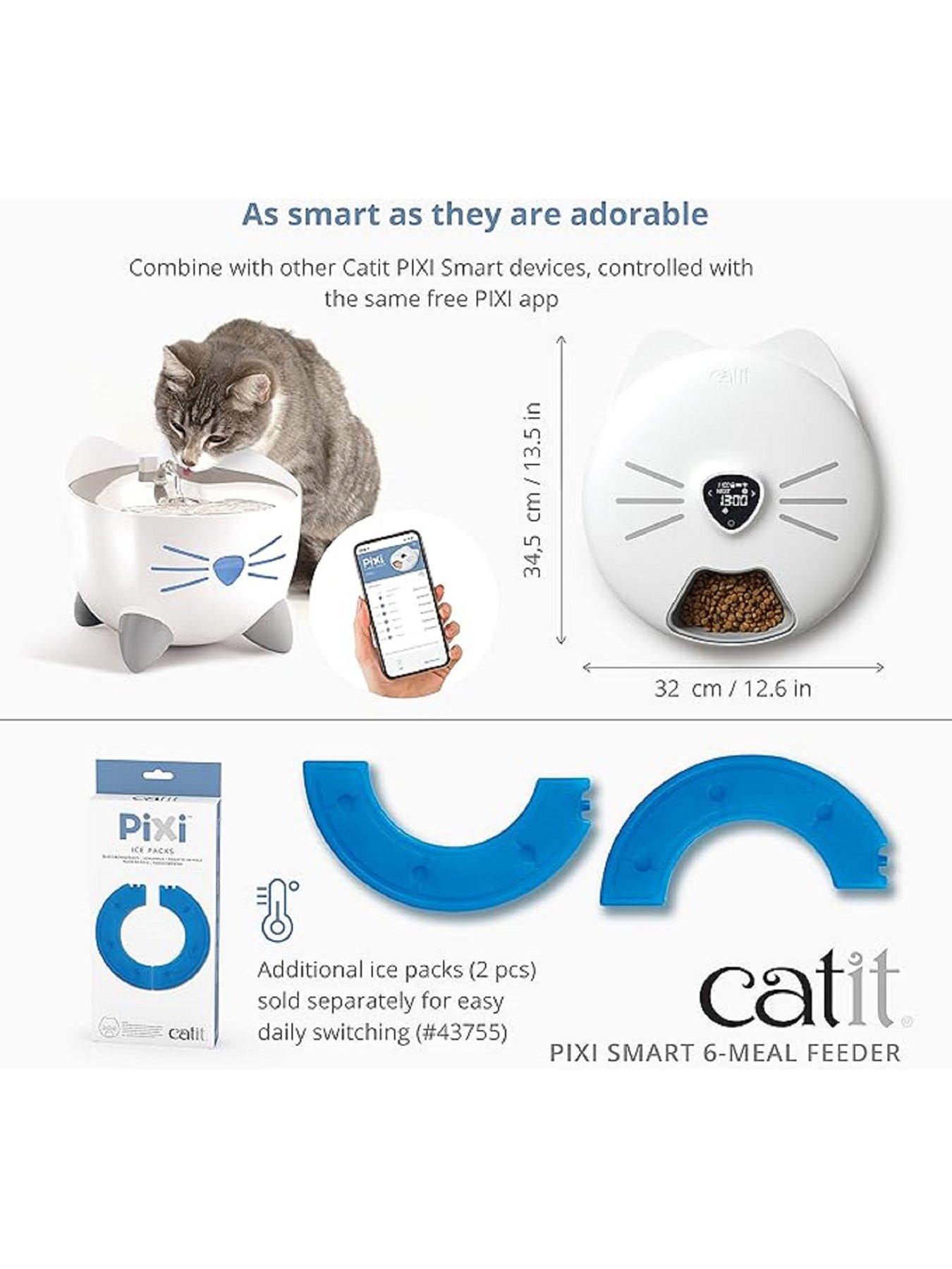  image of catit-pixi-smart-6-meal-feeder