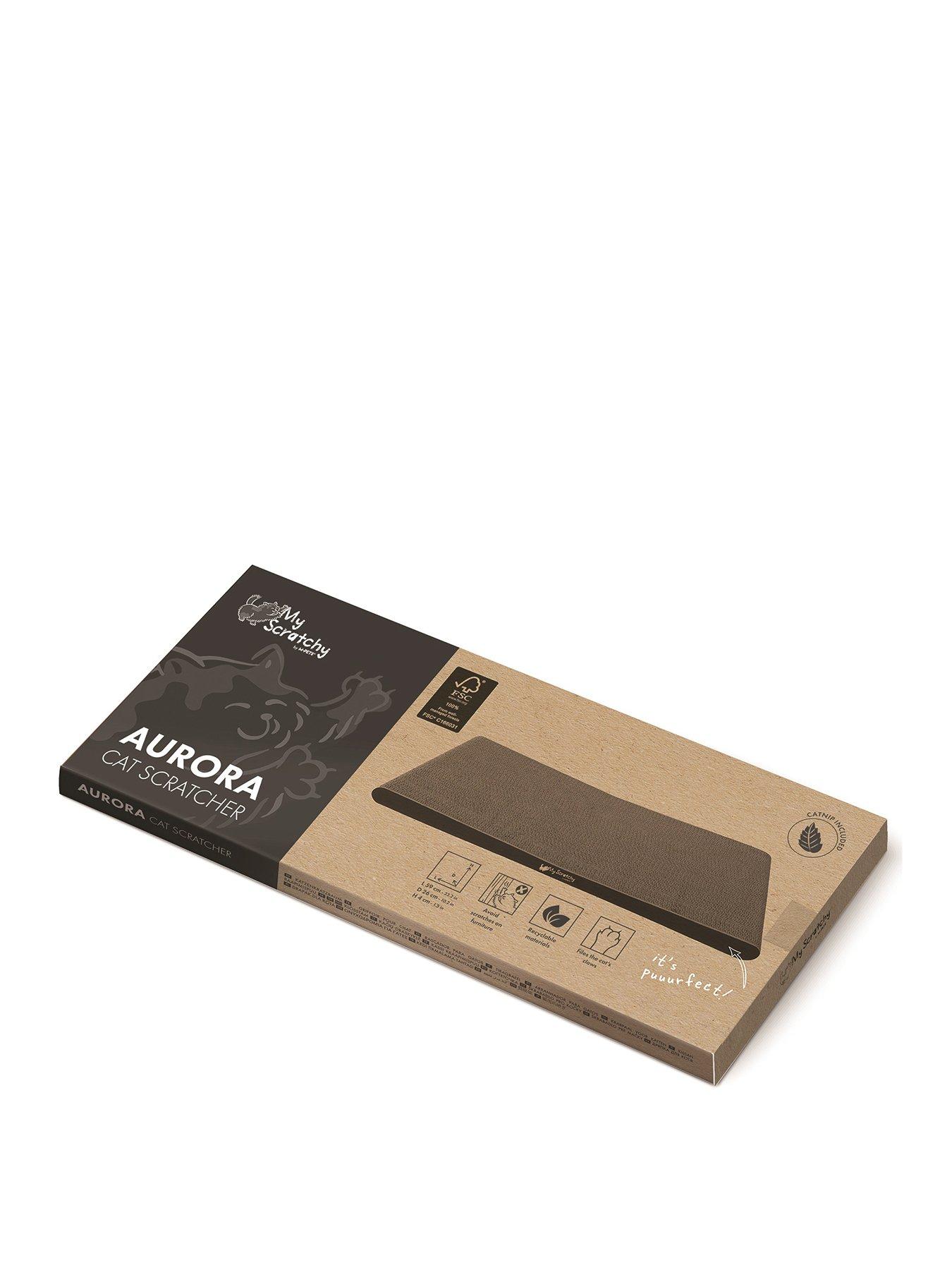  image of m-pets-my-scratchy-cat-cardboard-scratchers-aurora