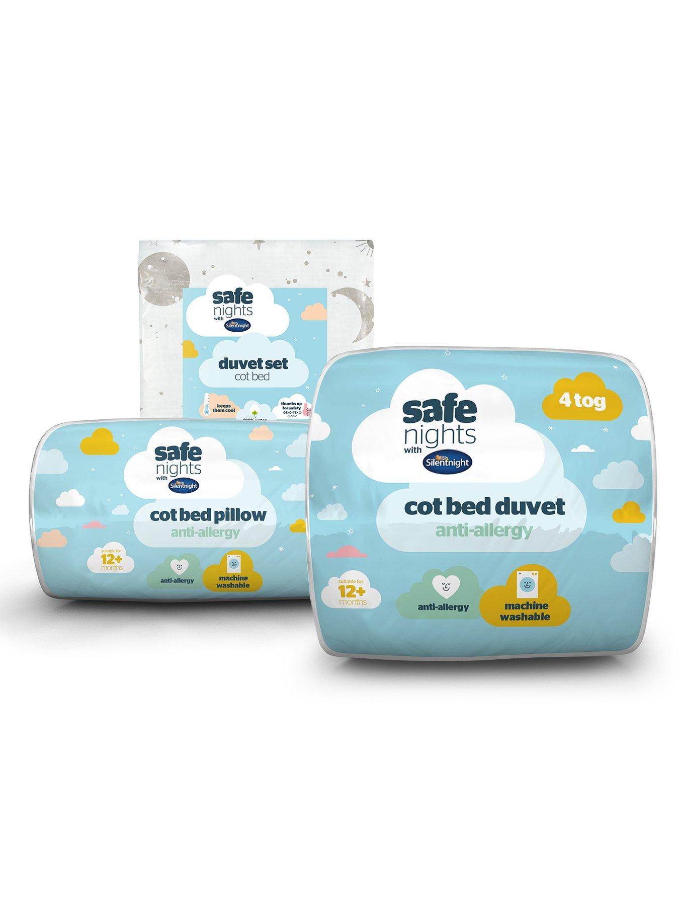 Silentnight Safe Nights Celestial Moon and Stars Bedding Bundle