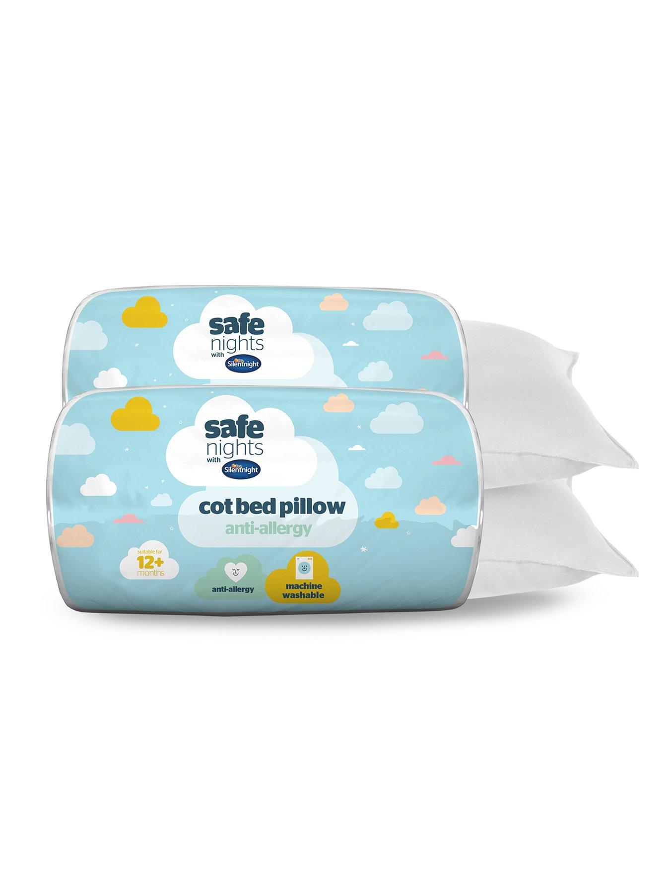  image of silentnight-safe-nights-set-of-2-anti-allergy-pillows