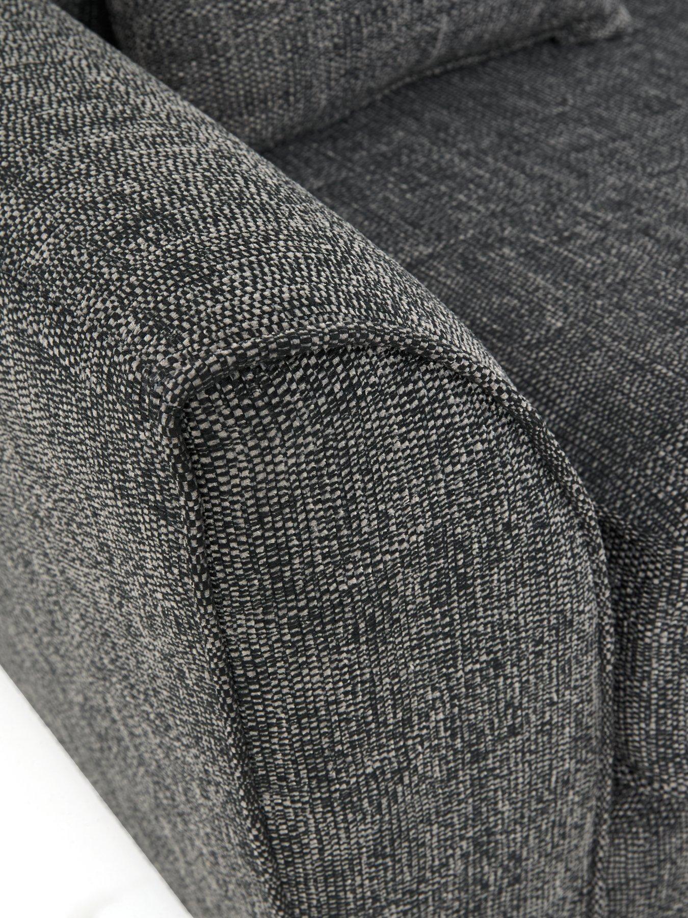 Image 5 of 6 of The Very Collection Halstow 3 Seater&nbsp;Fabric&nbsp;Sofa Bed&nbsp;-Charcoal - Made to order in the UK