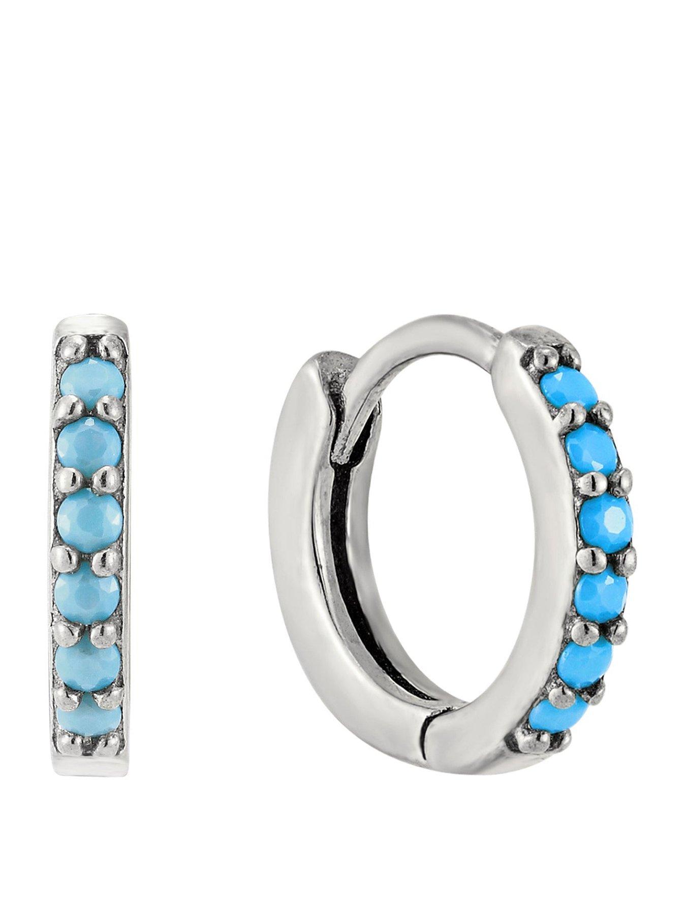 seol-gold-birthstone-cz-tiny-hoop-earrings