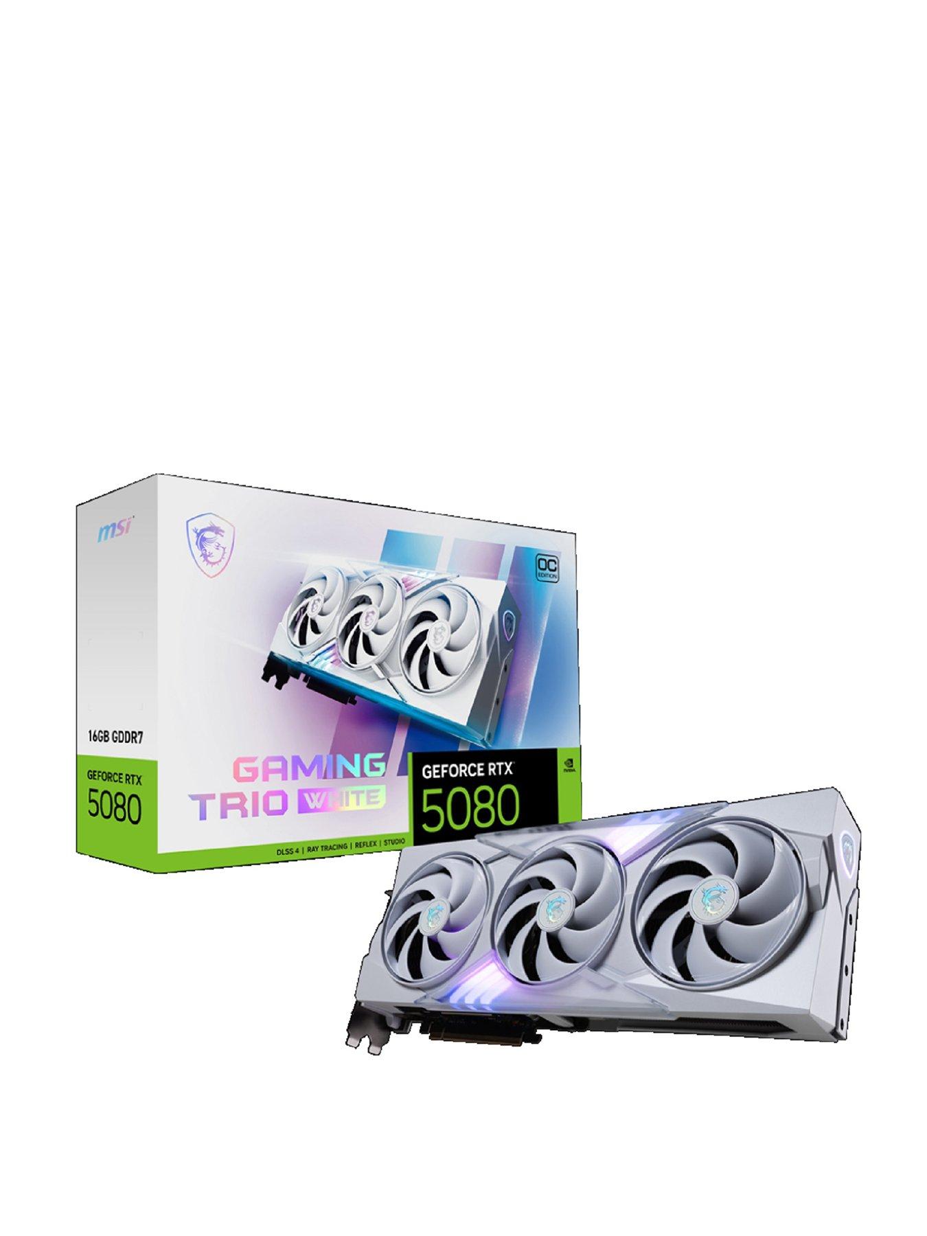 undefined NVIDIA GeForce RTX 5080 16G GAMING TRIO OC WHITE GDDR7 256bit Gaming Graphics card