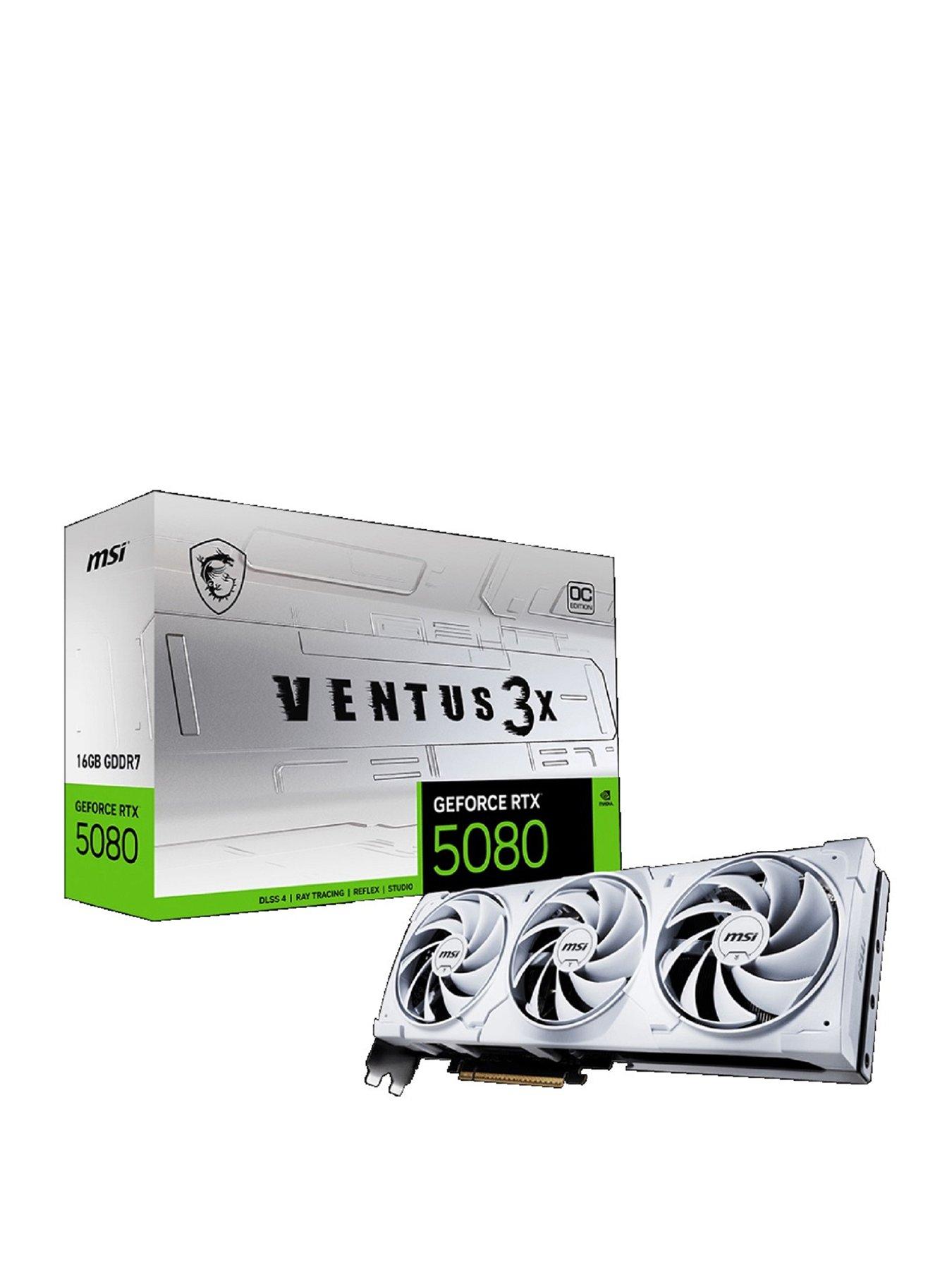 undefined NVIDIA GeForce RTX 5080 16G VENTUS 3X OC WHITE GDDR7 256bit Gaming Graphics card