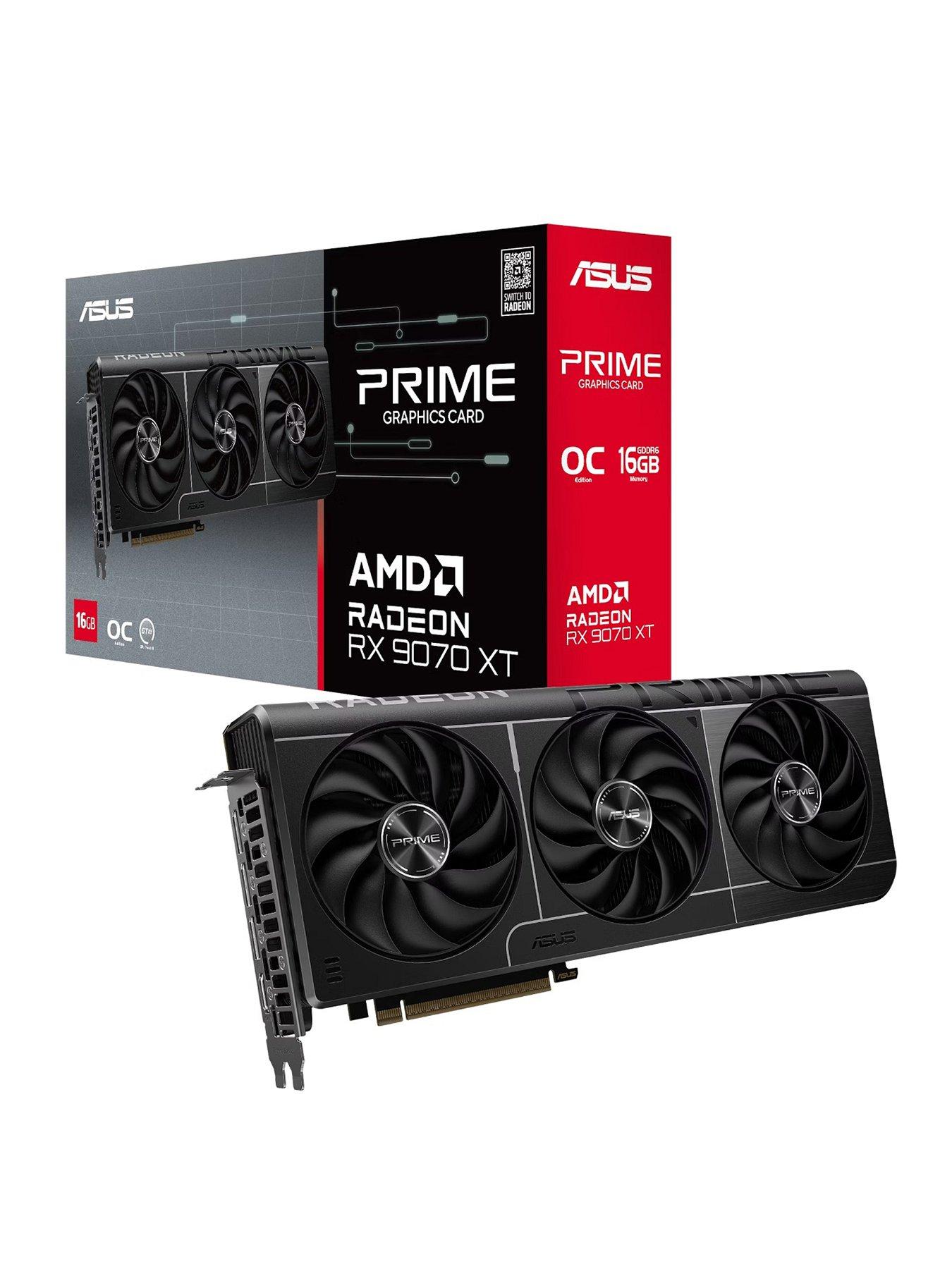 undefined RX 9070 XT 16GB Prime Overclocked Graphics Card