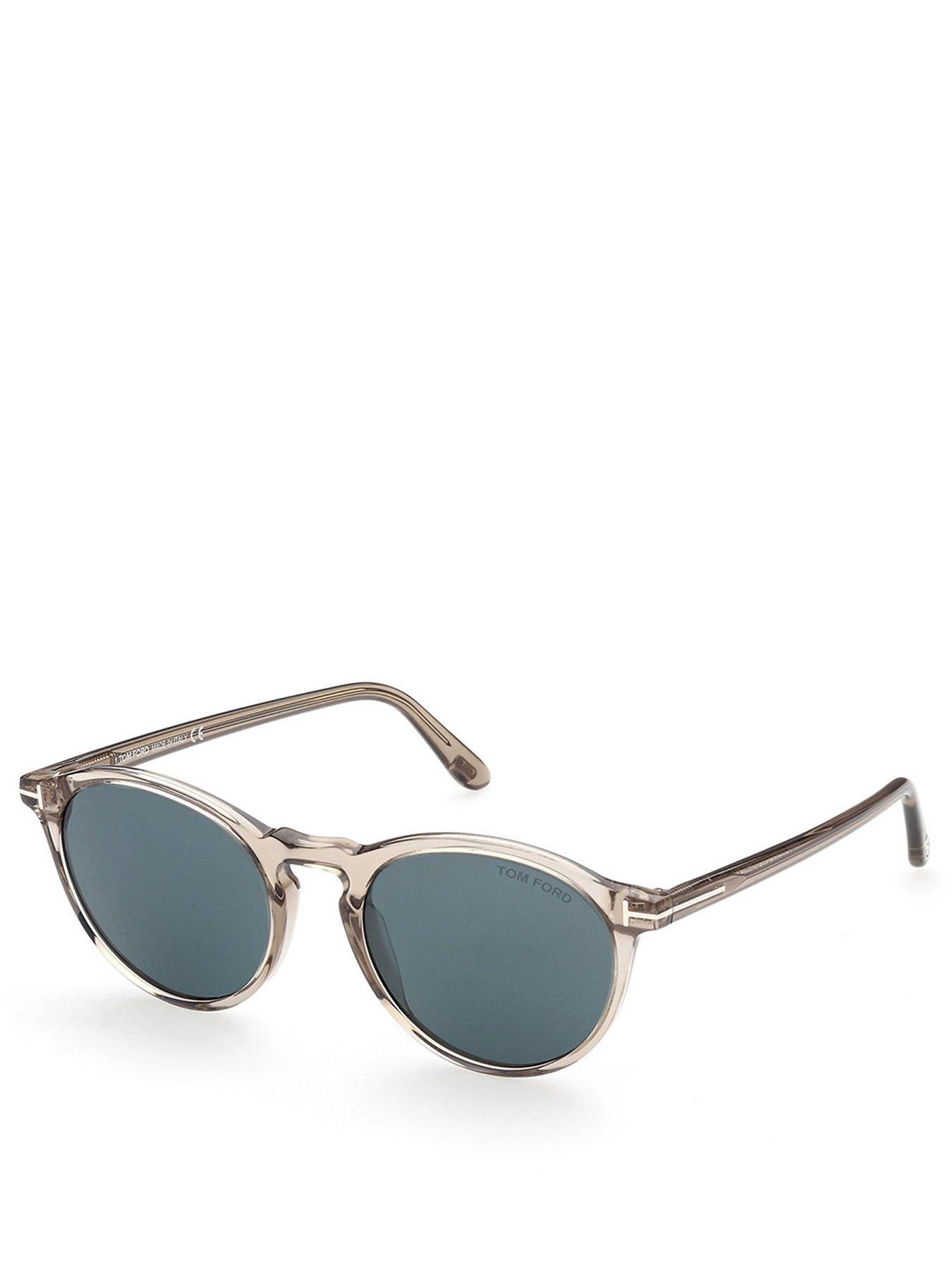 Tom Ford Aurele Round Sunglasses - Beige