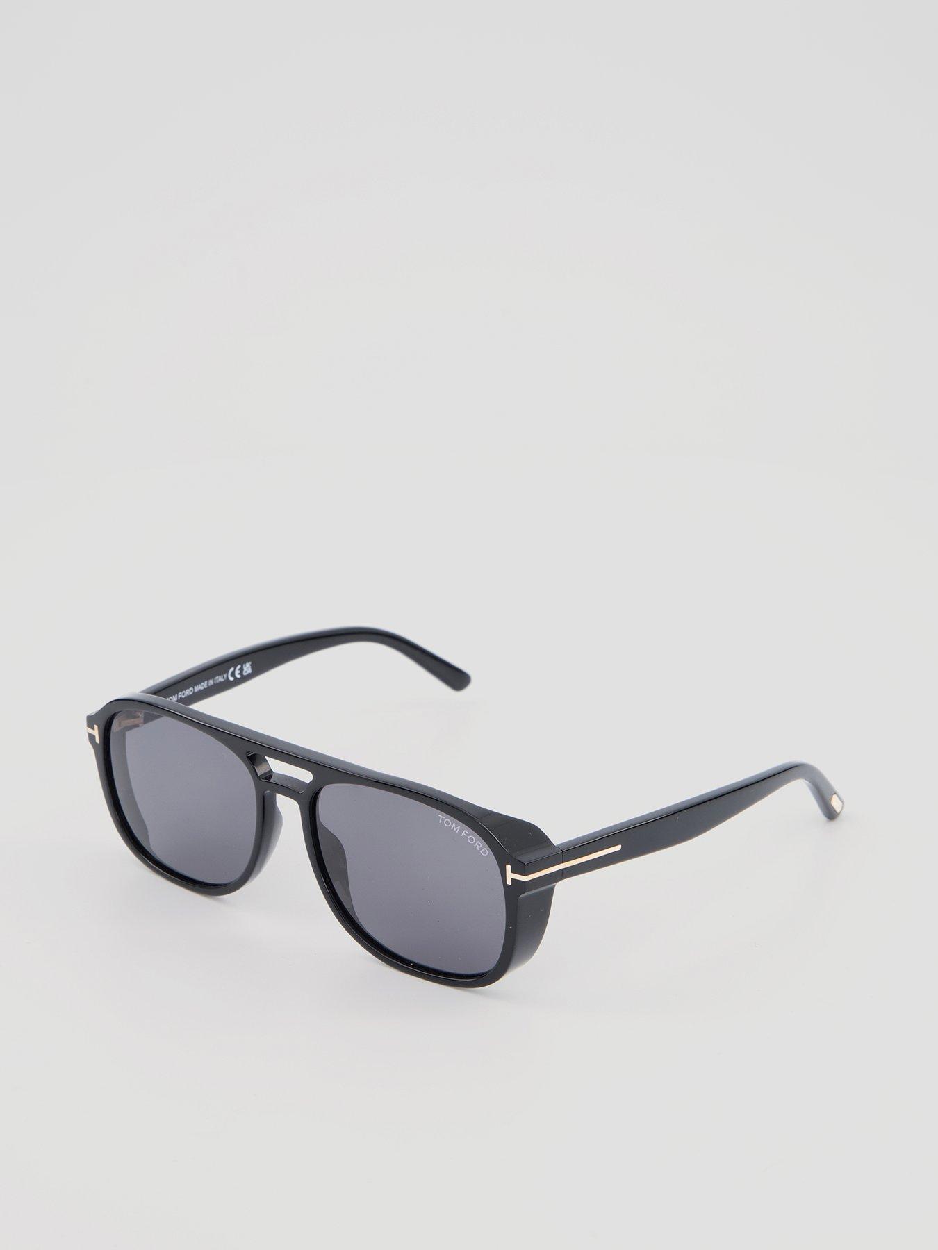 Tom Ford Rosco Navigator Sunglasses-Black
