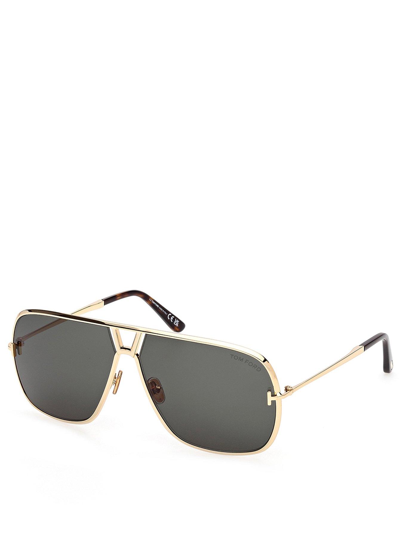 undefined Stavros Navigator Sunglasses-Gold