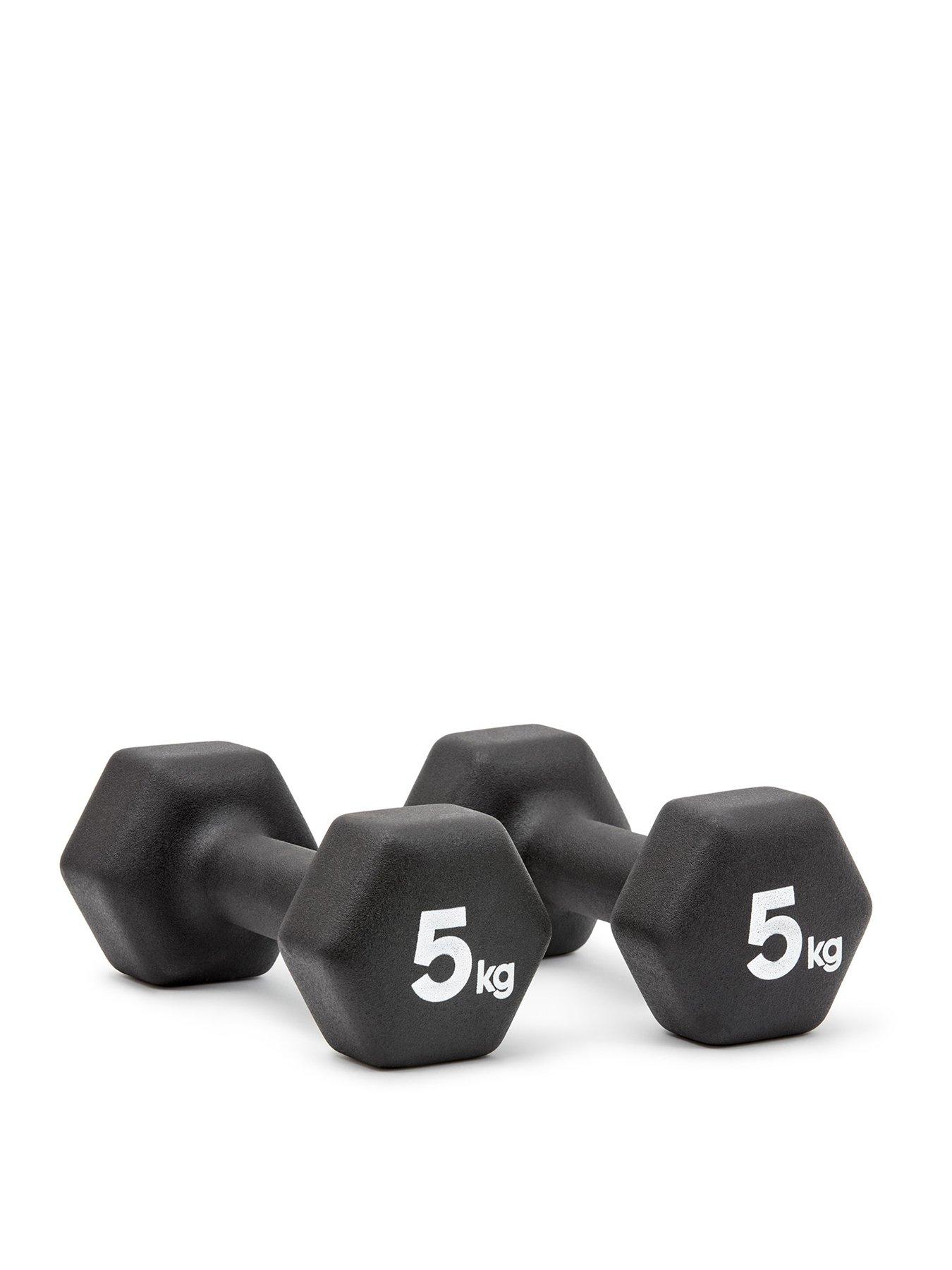 Image 2 of 7 of adidas Dumbbells - 5Kg (Pair) - Black