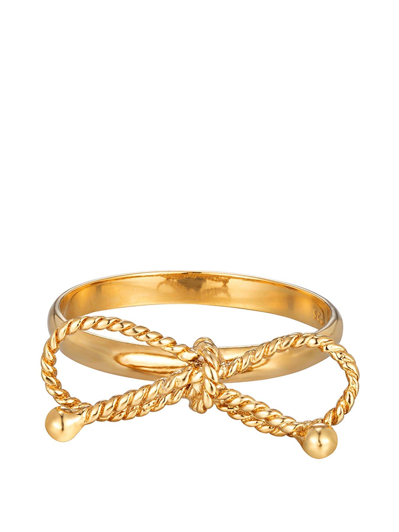  image of seol-gold-rope-bow-ring