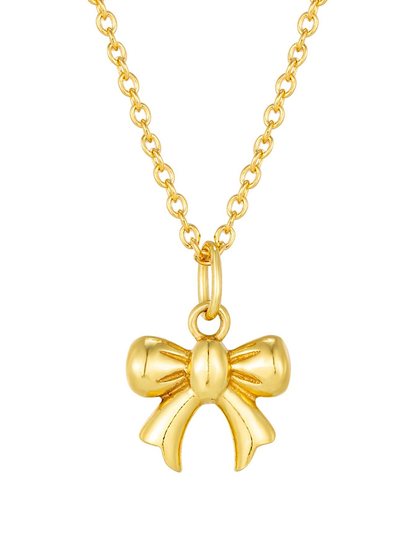 undefined Bow Necklace