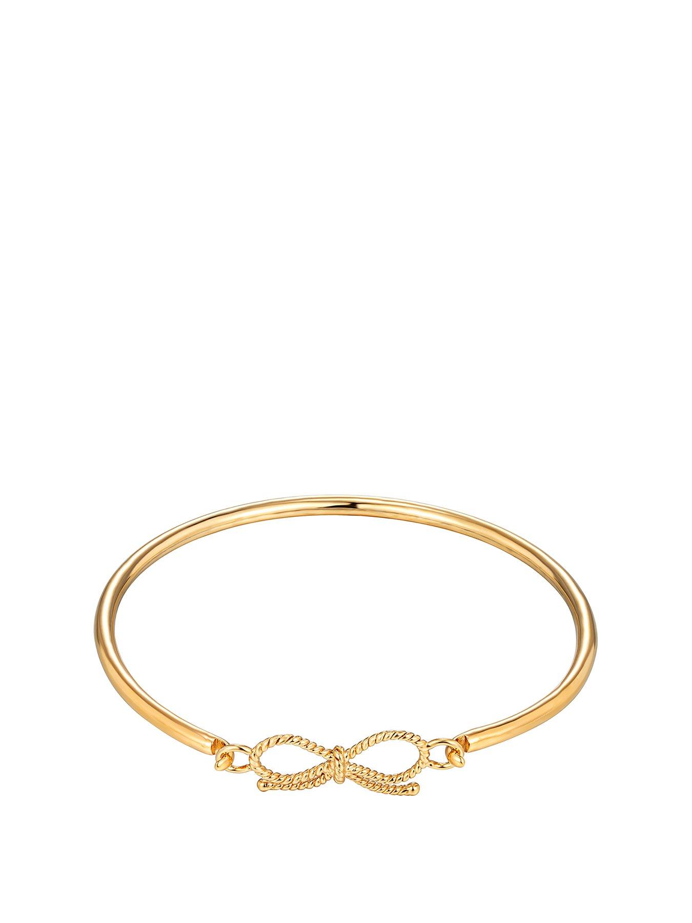  image of seol-gold-rope-bow-bangle