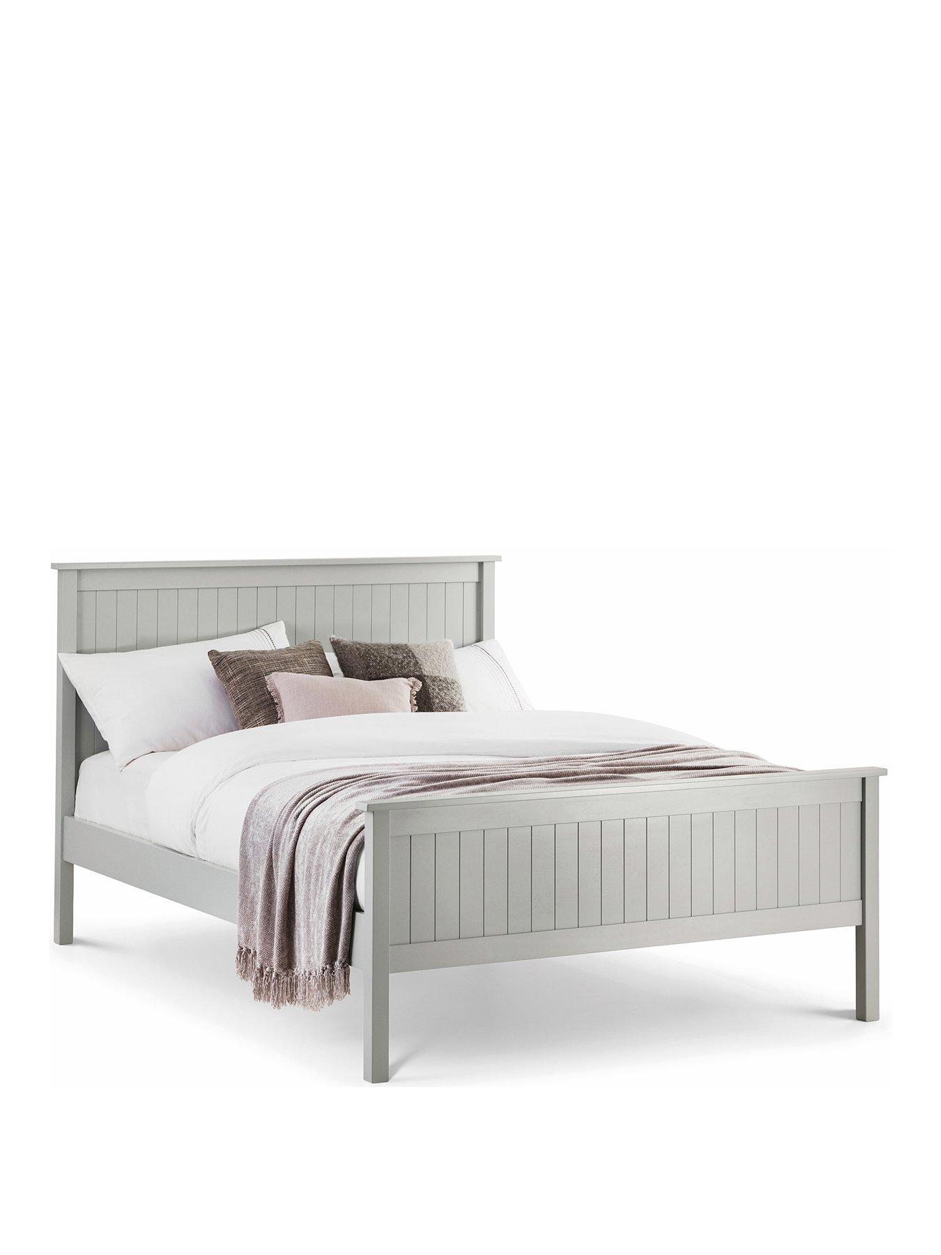 stillFront image of julian-bowen-maine-wooden-bed-dove-grey