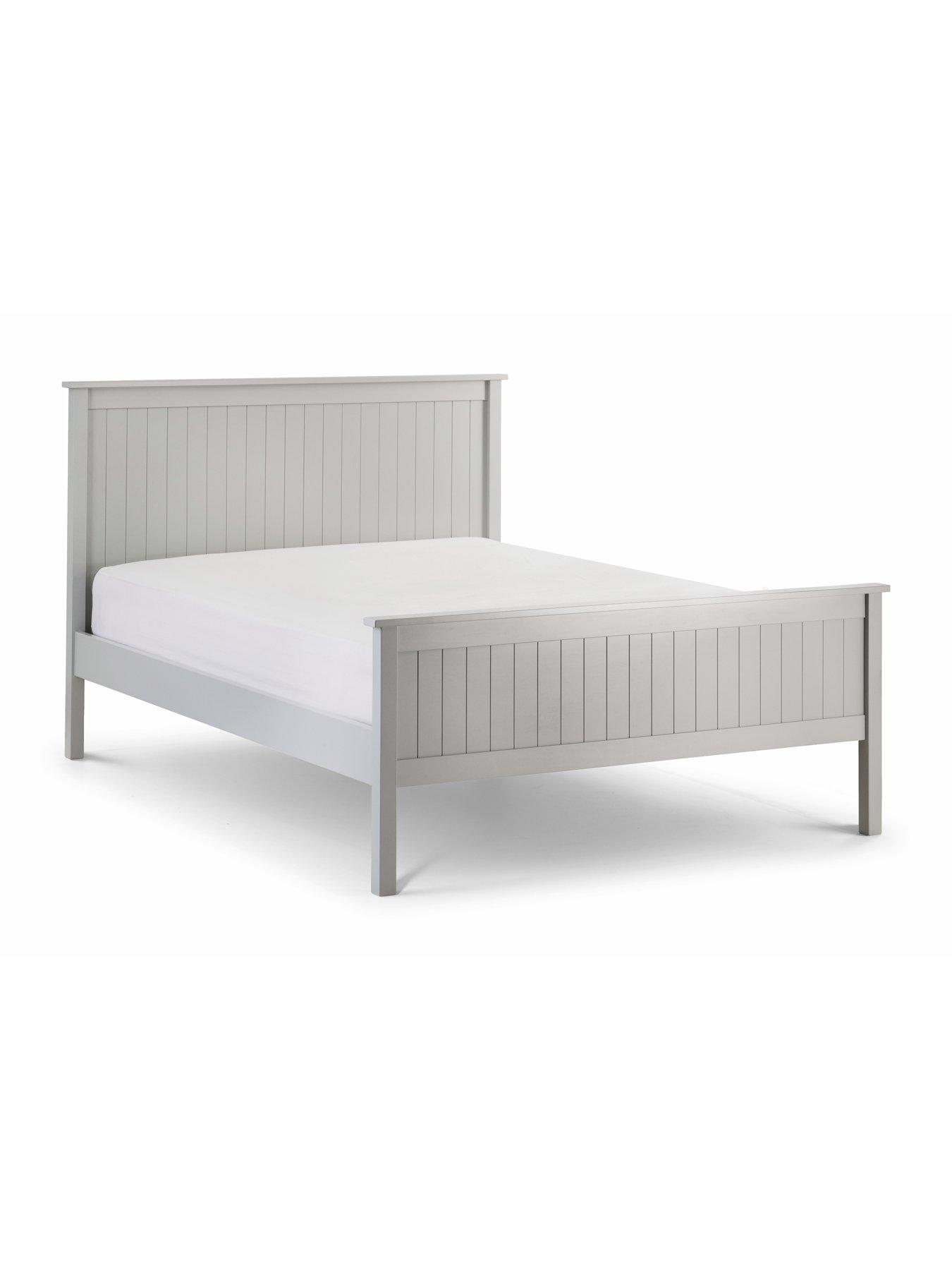  image of julian-bowen-maine-wooden-bed-dove-grey