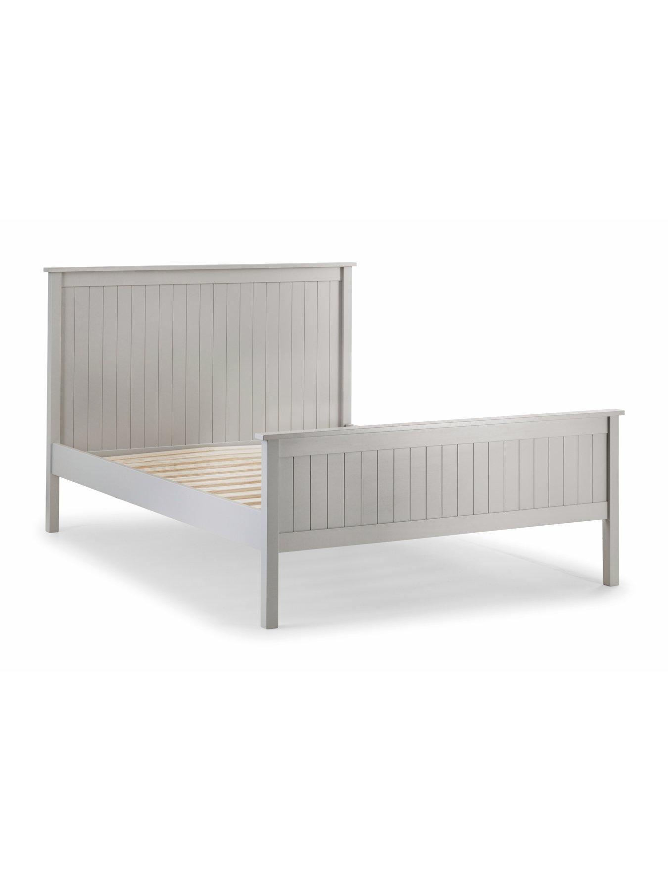  image of julian-bowen-maine-wooden-bed-dove-grey