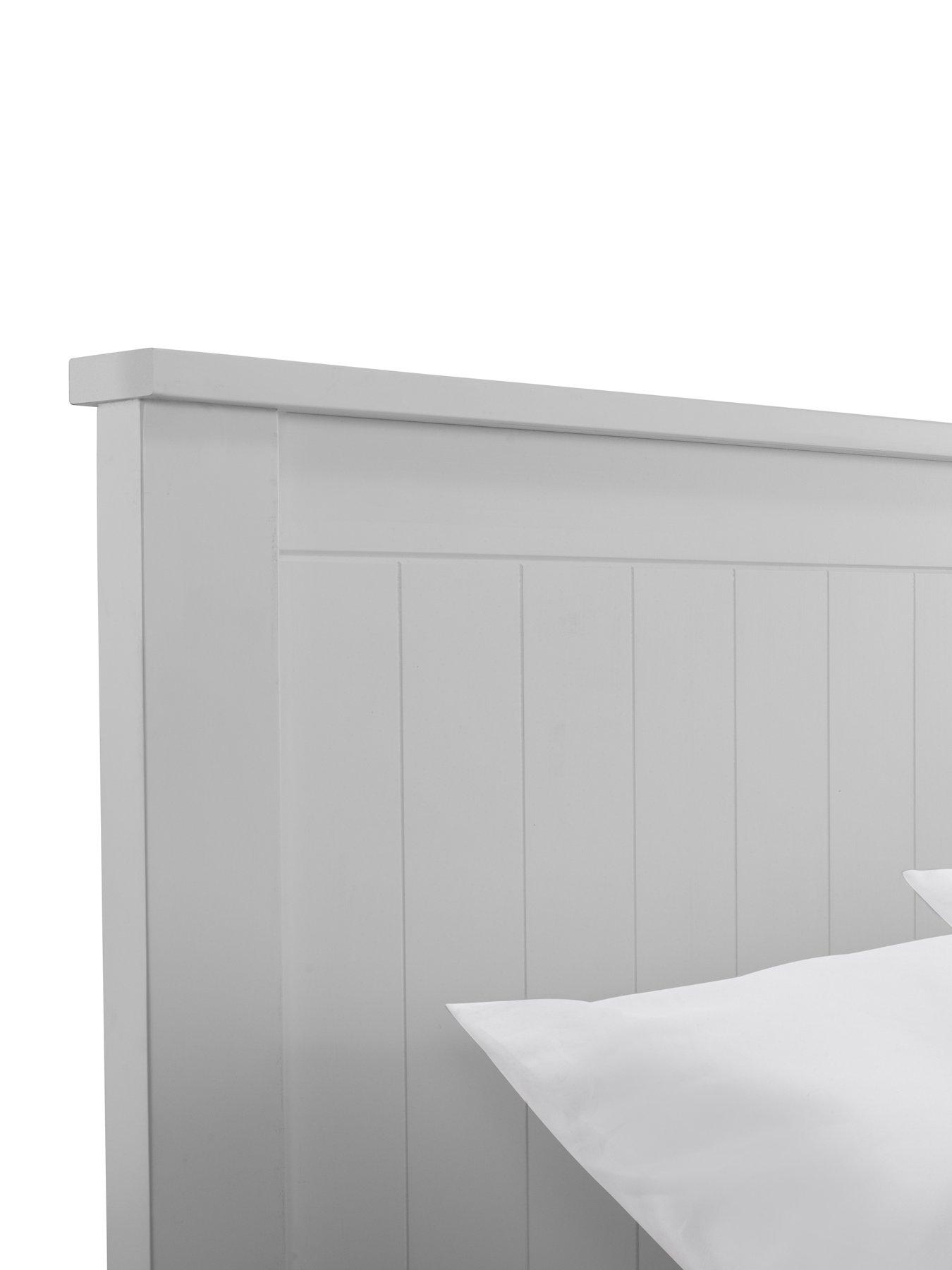  image of julian-bowen-maine-wooden-bed-dove-grey