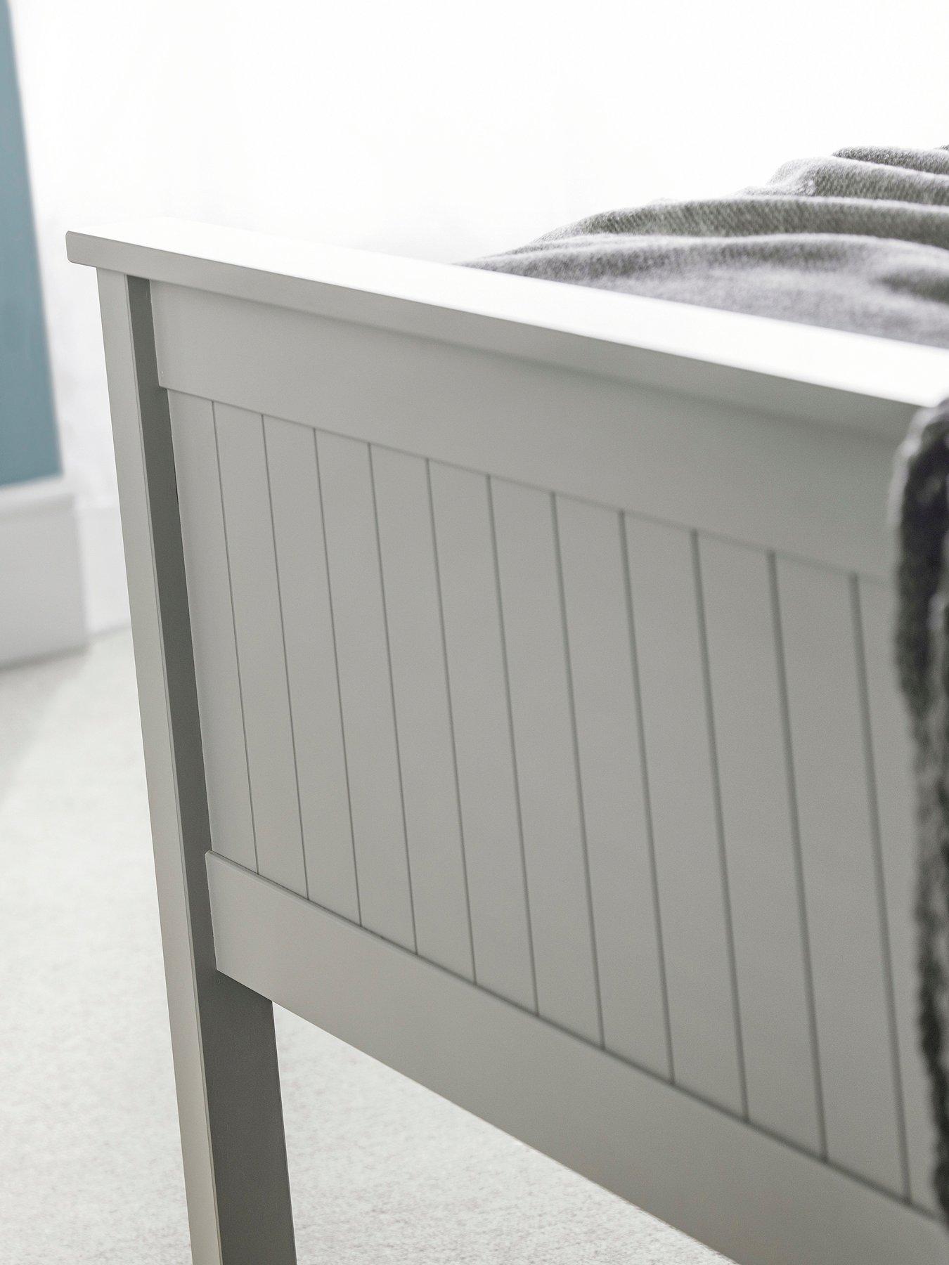  image of julian-bowen-maine-wooden-bed-dove-grey