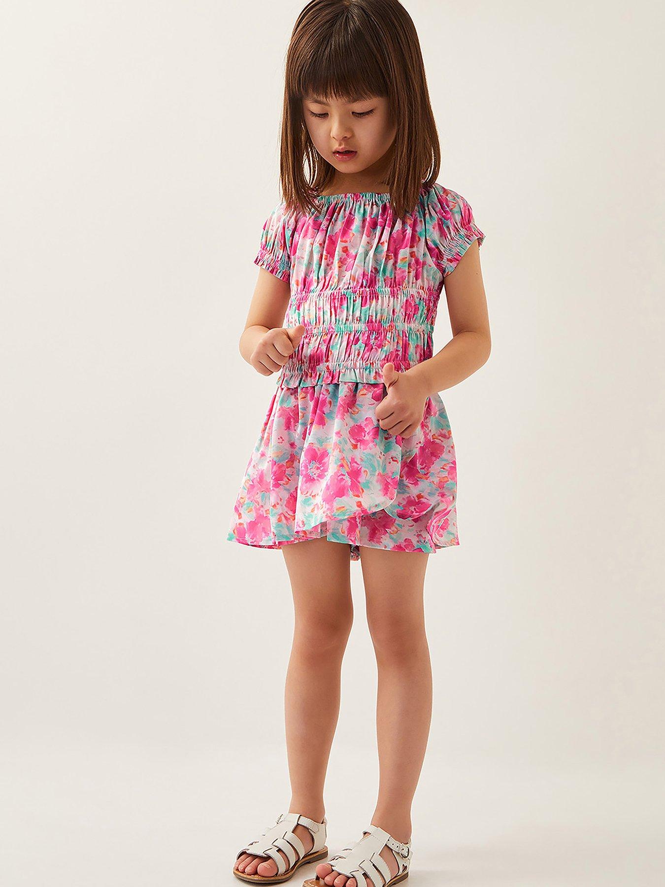 monsoon-girls-tropical-floral-shirred-top-and-skort-set-pink