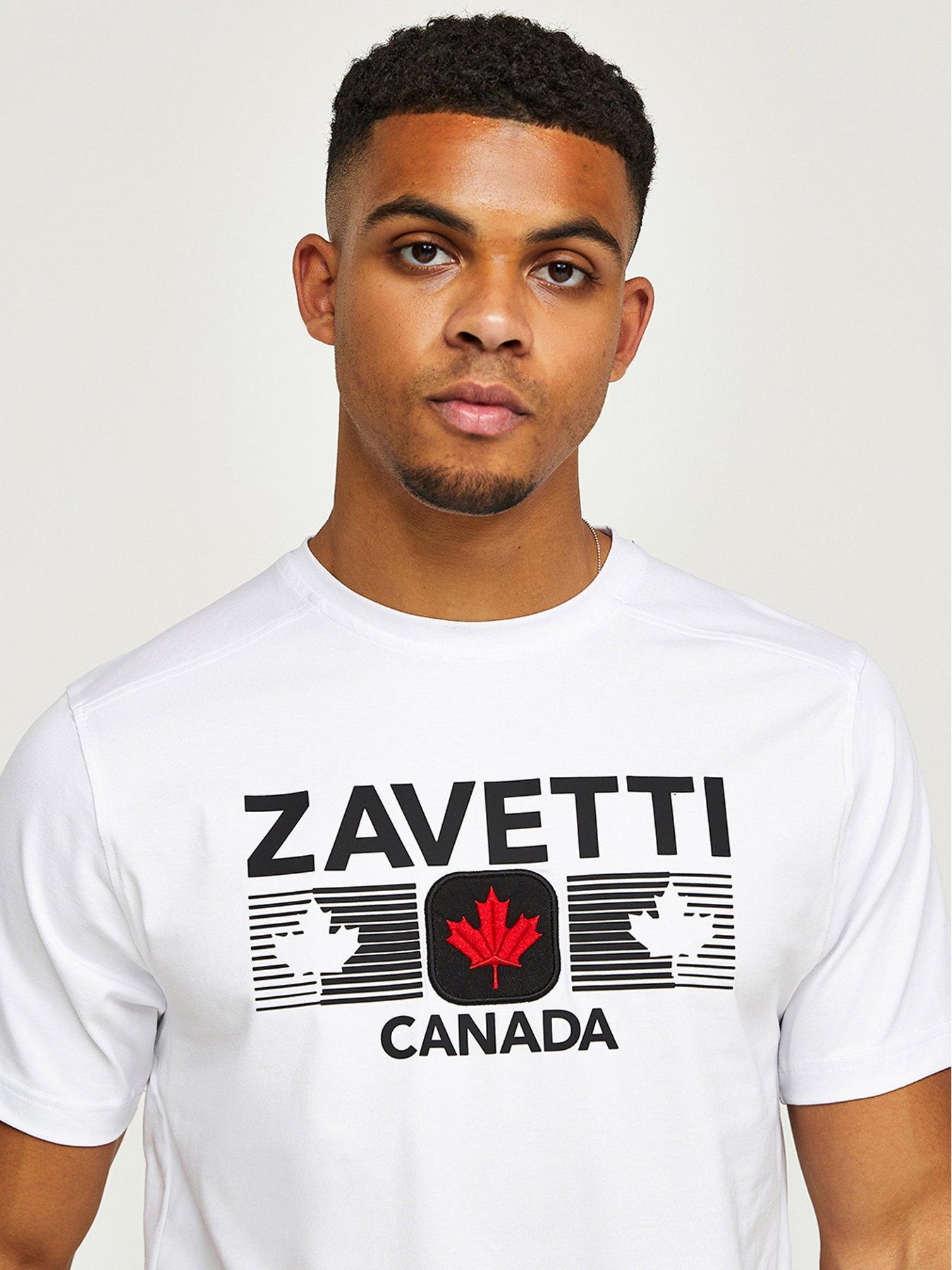 image of zavetti-canada-cirico-logo-t-shirt-white