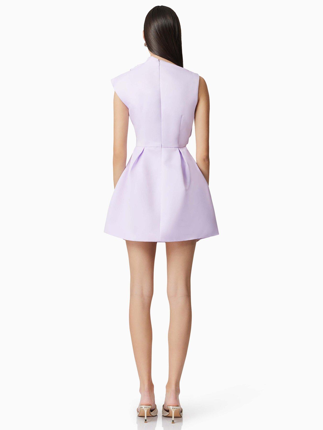 stillFront image of elliatt-marissa-mini-dress-purple