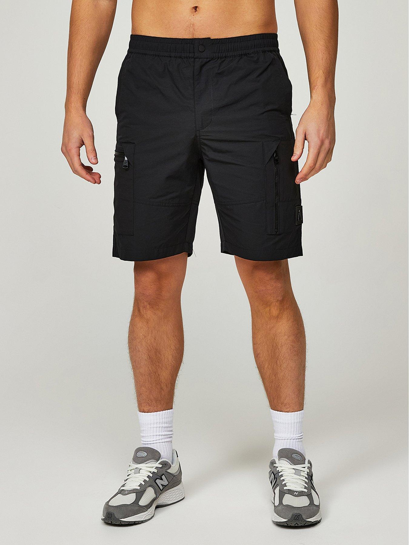 alessandro-zavetti-bonucci-cargo-shorts-black